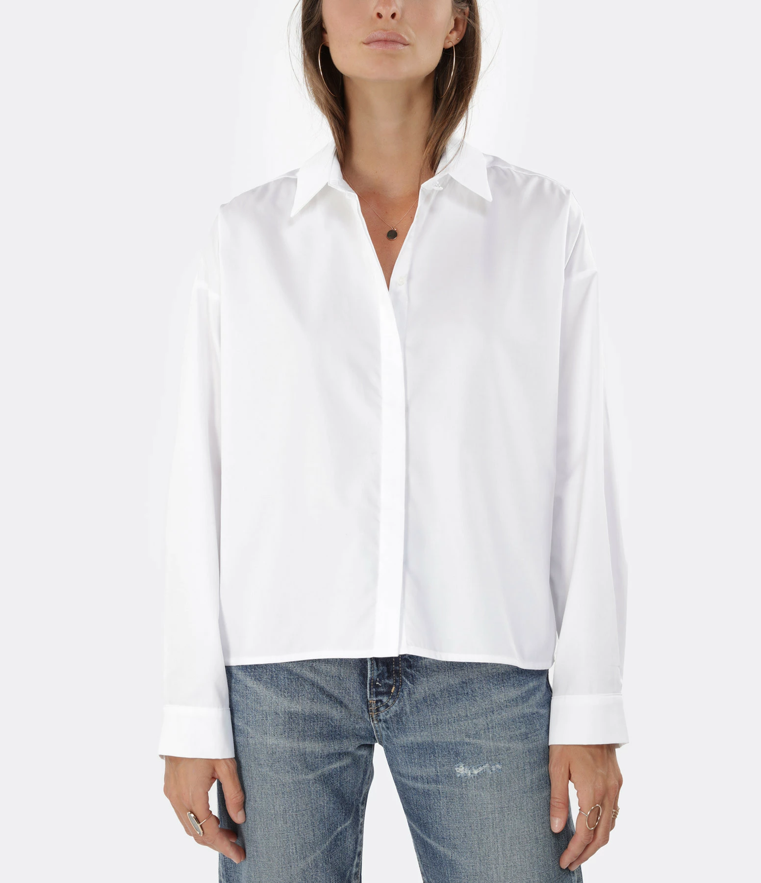 ANDREA LEV Chemise Tess Blanc 5 ANDREA LEV Chemise Tess Blanc – Image 3
