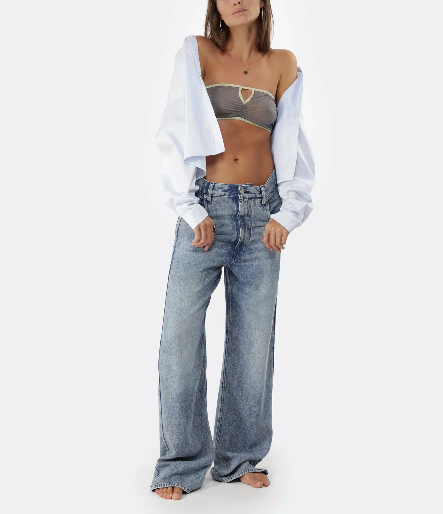 ANDREA LEV Chemise Tess Bleu Ciel – Image 6