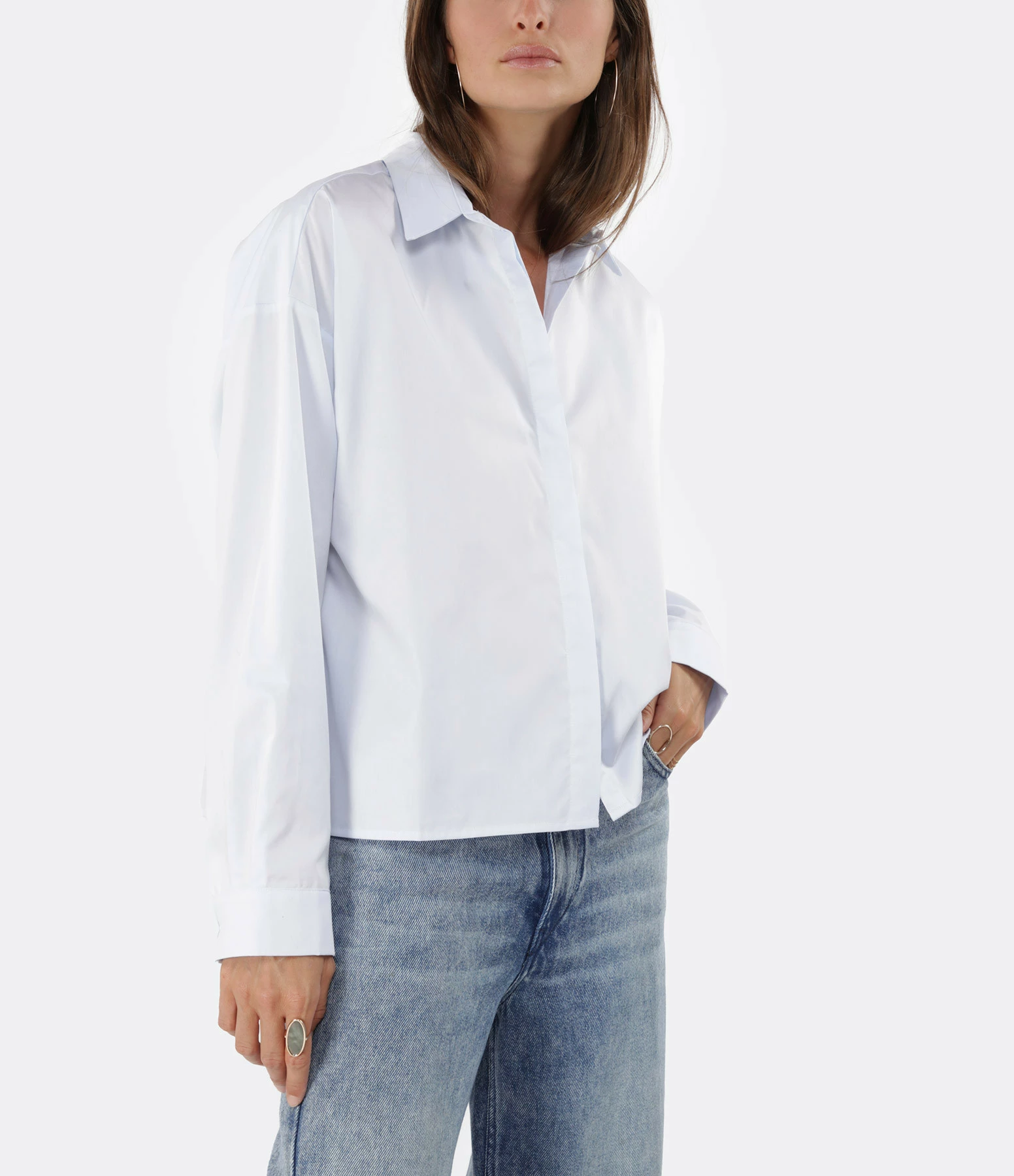ANDREA LEV Chemise Tess Bleu Ciel – Image 3