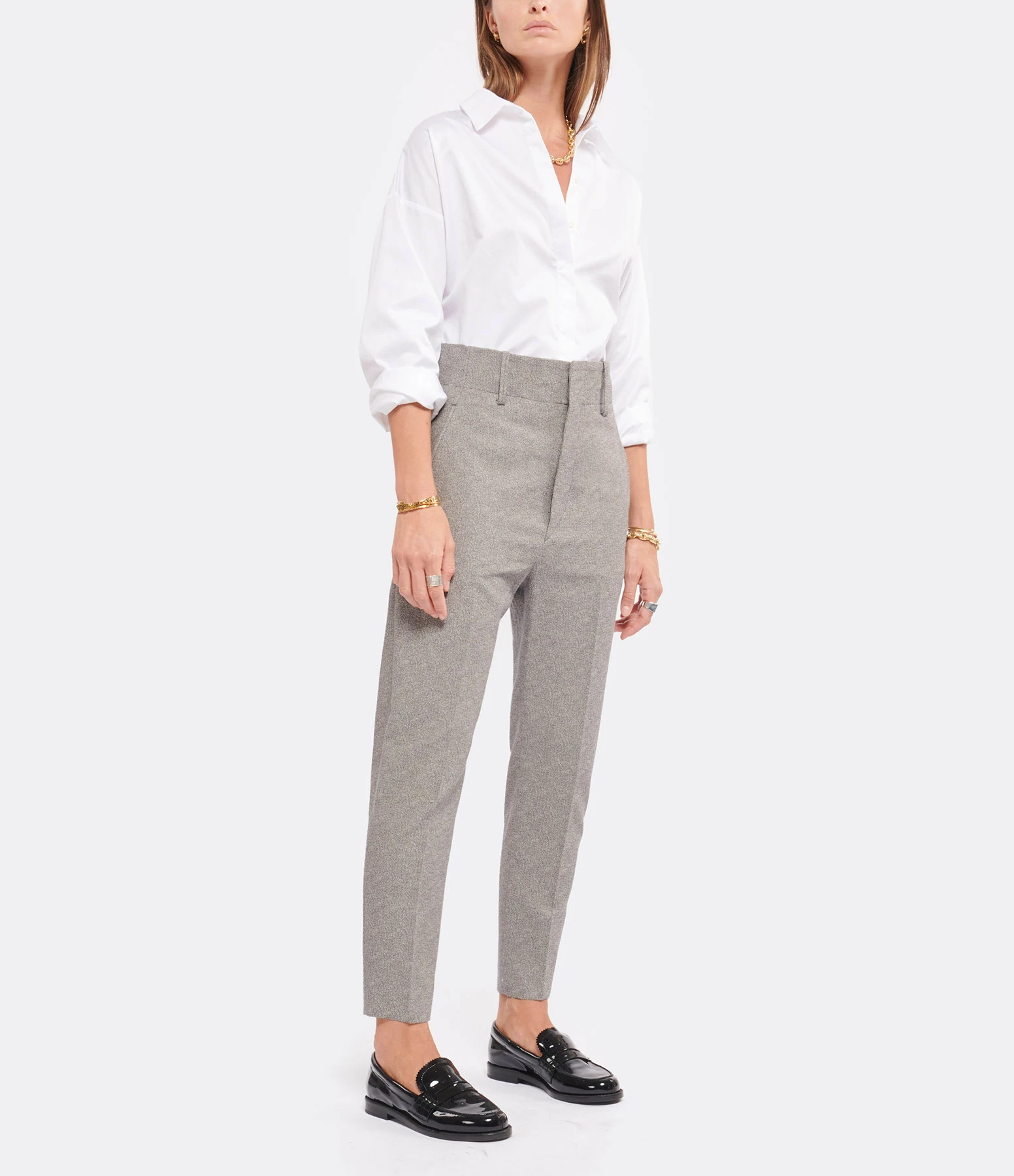 ANDREA LEV Chemise Tess Blanc 11 ANDREA LEV Chemise Tess Blanc – Image 9