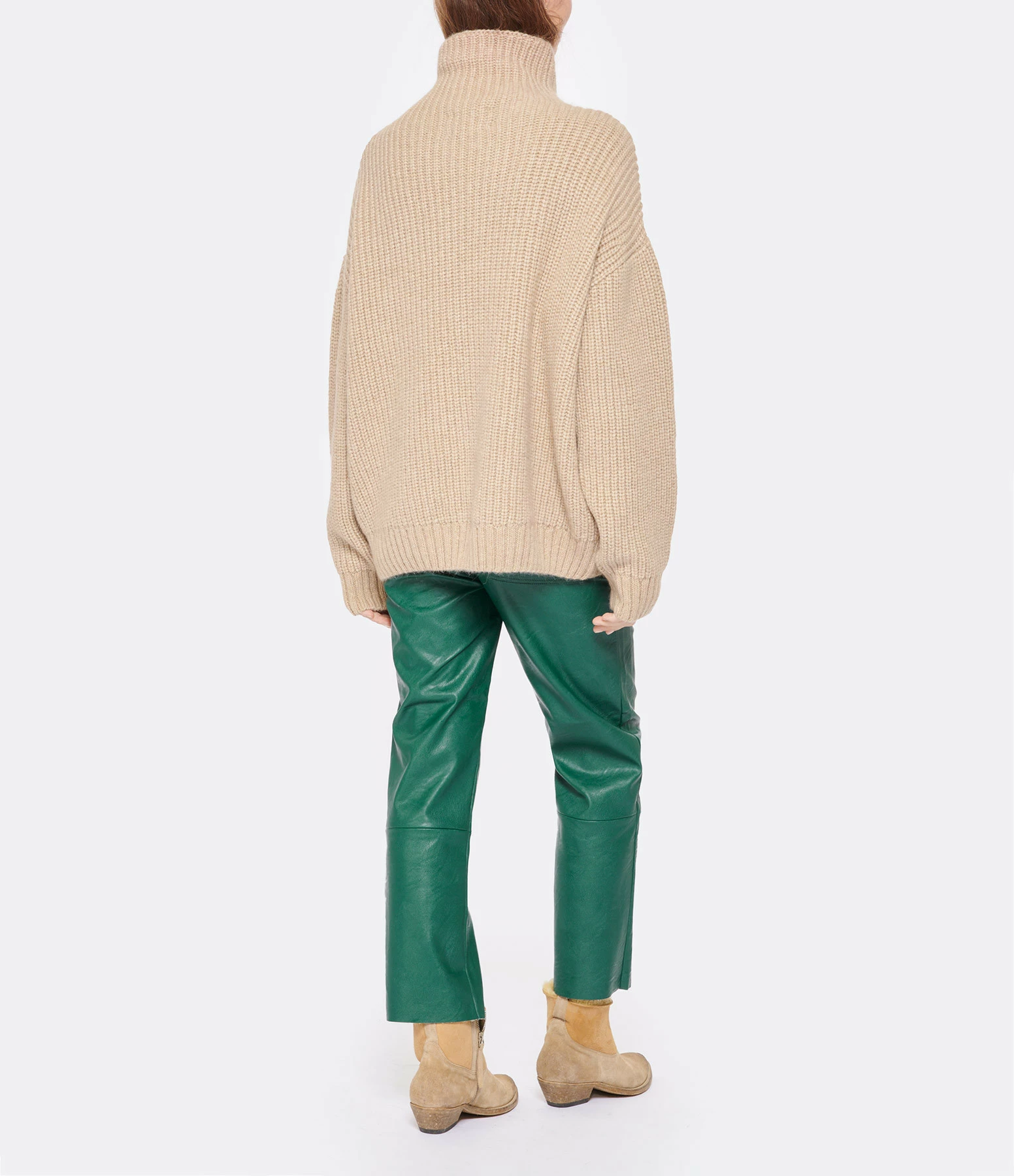 ANINE BING Pull Sydney Alpaga Beige – Image 5