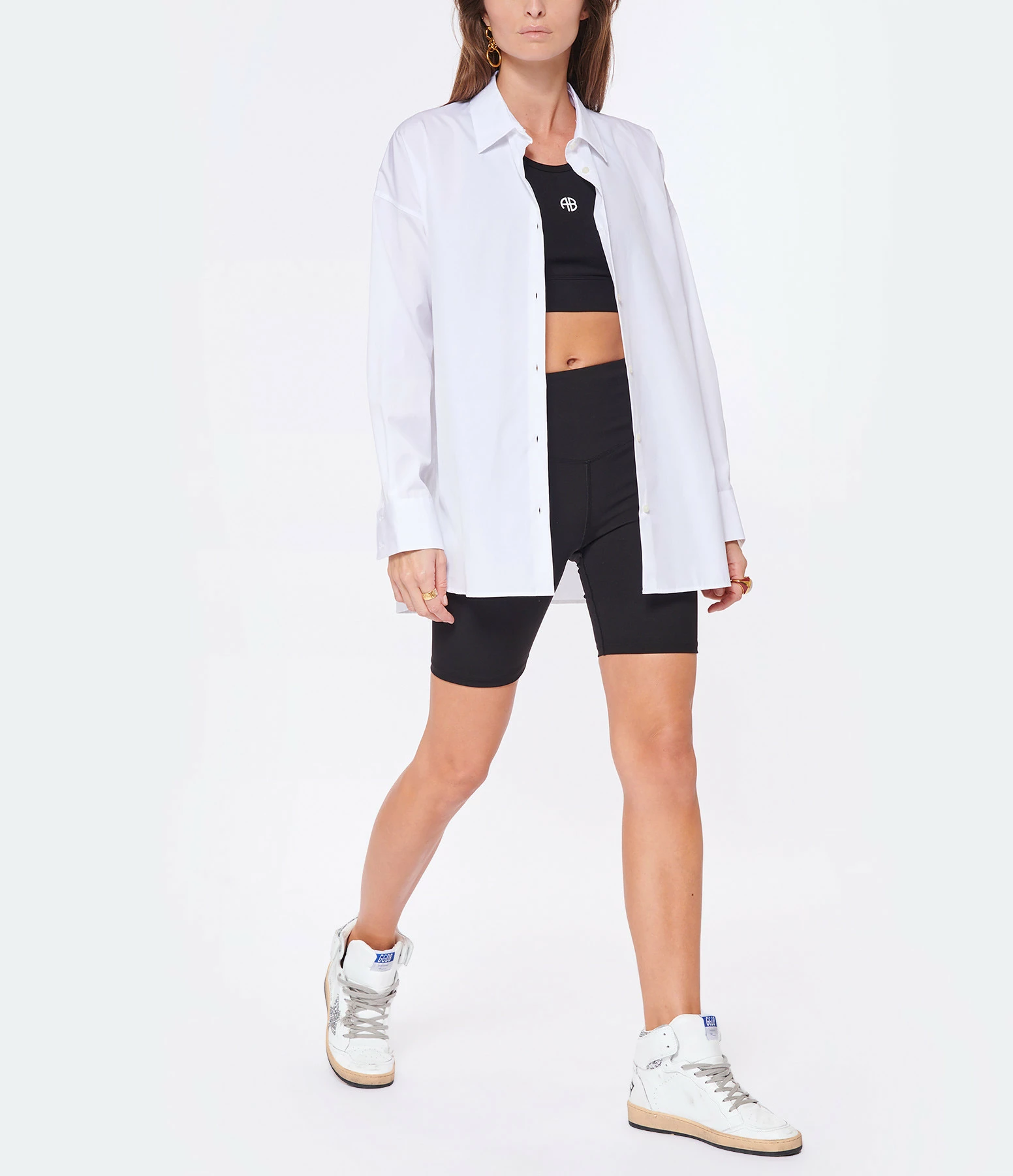 ANINE BING Short Cycliste Blake Noir – Image 6