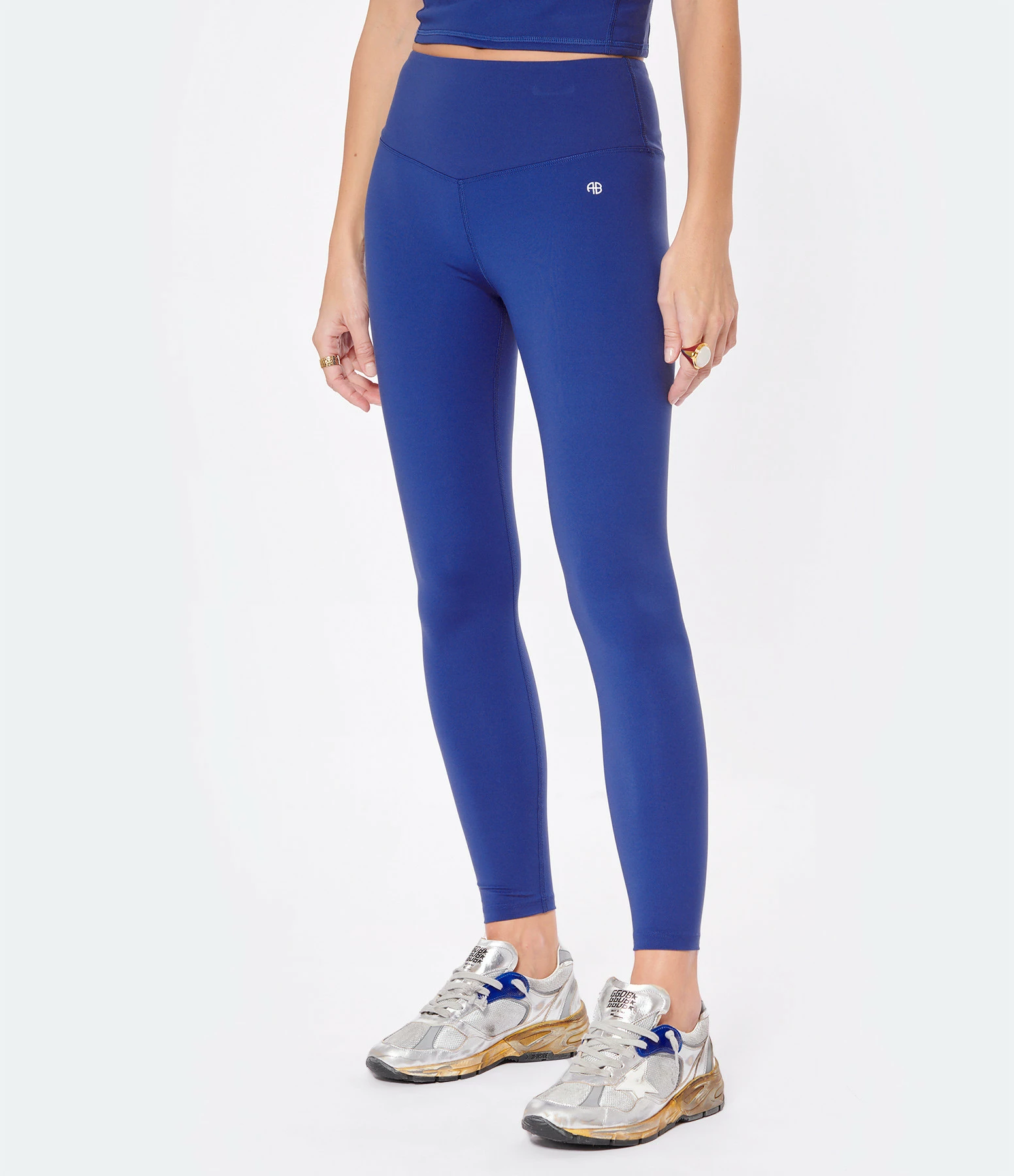 ANINE BING Legging Blake Bleu – Image 4