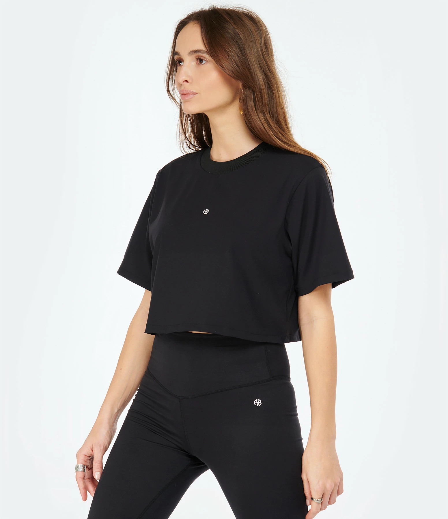 ANINE BING Tee-shirt Zuri Recyclé – Image 3