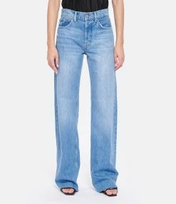 ANINE BING Jean Hugh Coton Organique Bleu 10 ANINE BING Jean Hugh Coton Organique Bleu -Boutique de vente ZIMMERMANN anine look20230203 304