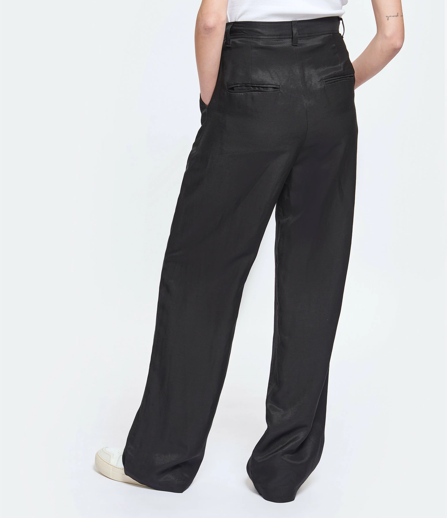ANINE BING Pantalon Carrie Noir – Image 4