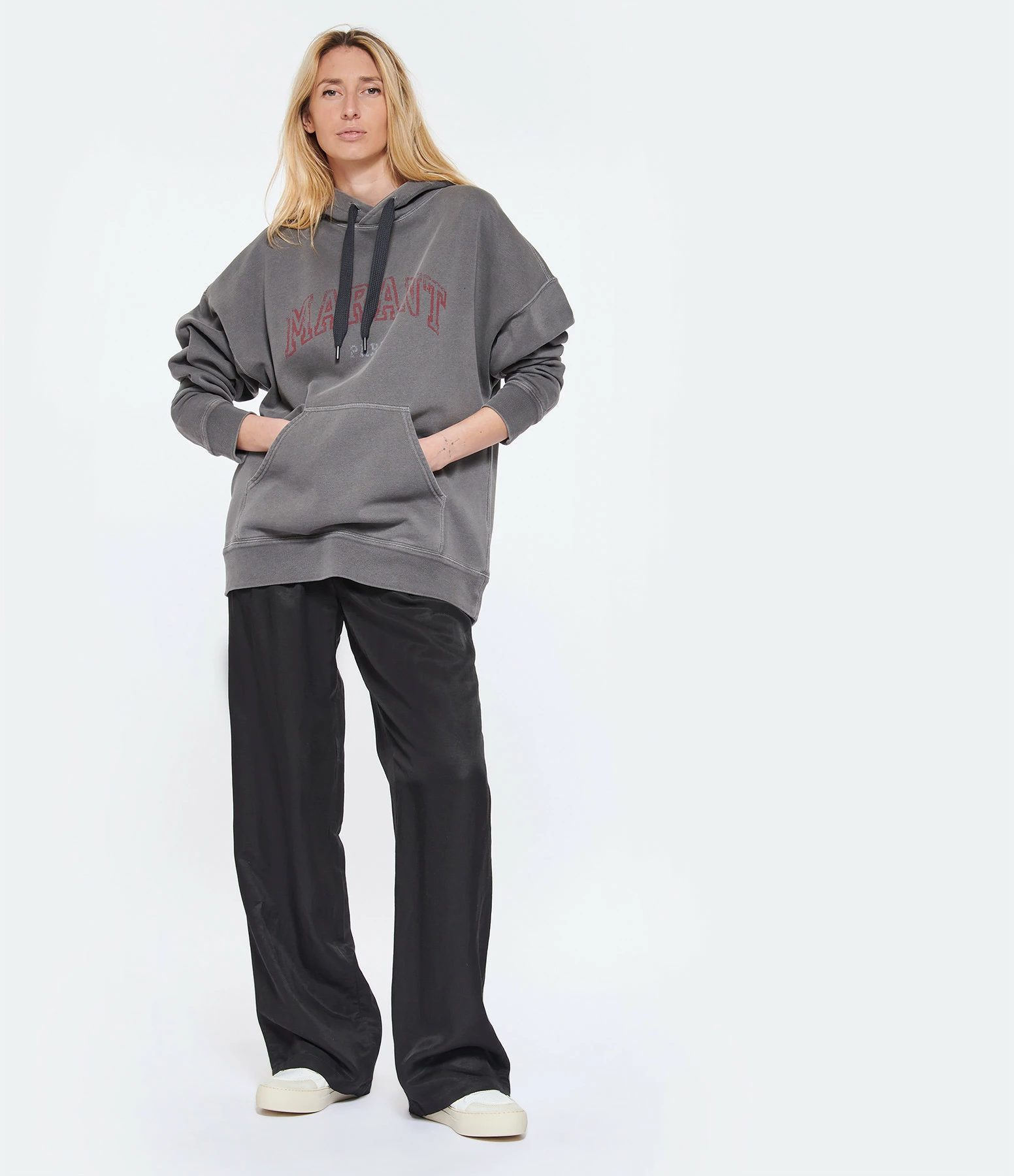 ANINE BING Pantalon Carrie Noir – Image 7