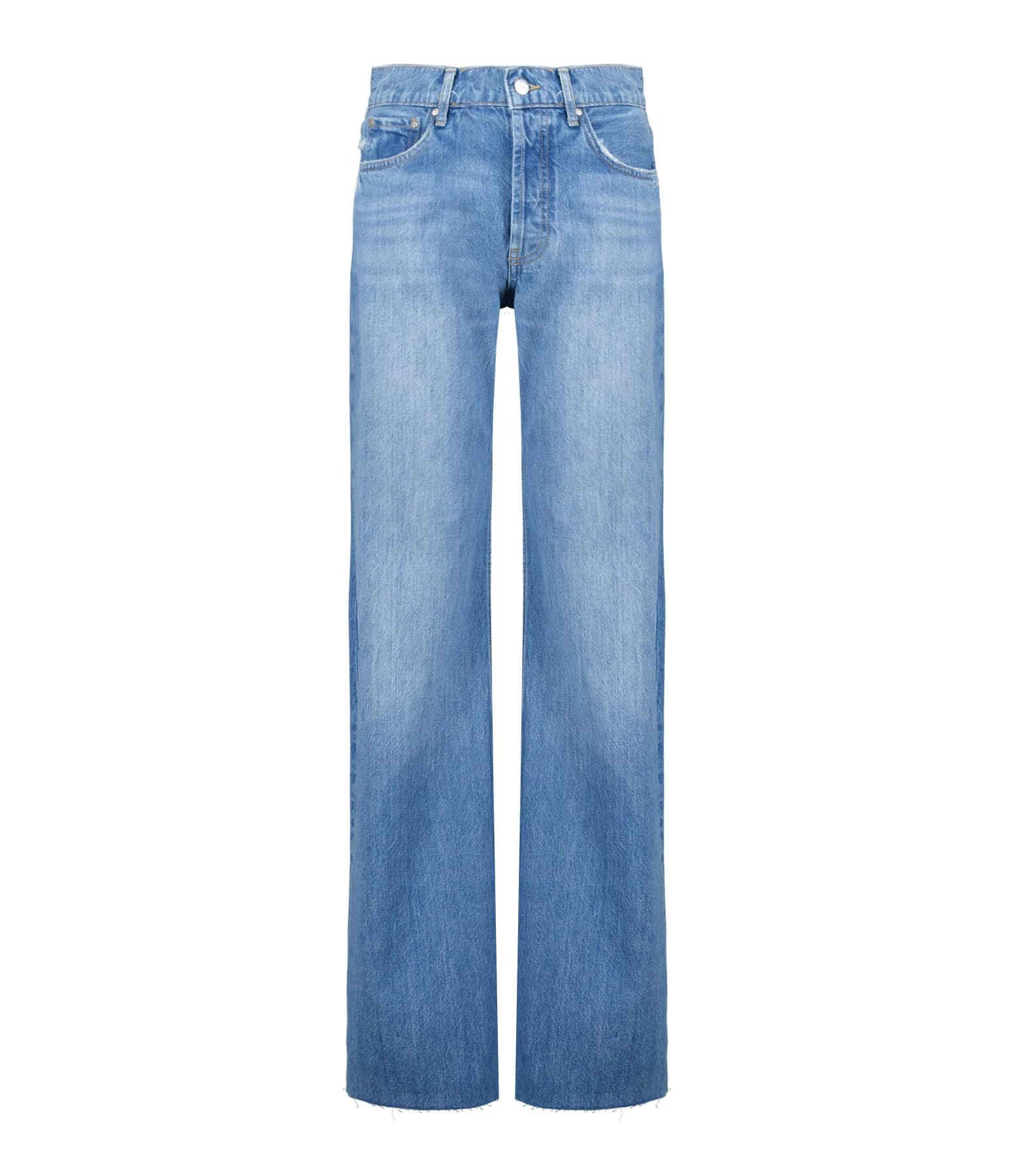 ANINE BING Jean Hugh Coton Organique Bleu 3 ANINE BING Jean Hugh Coton Organique Bleu
