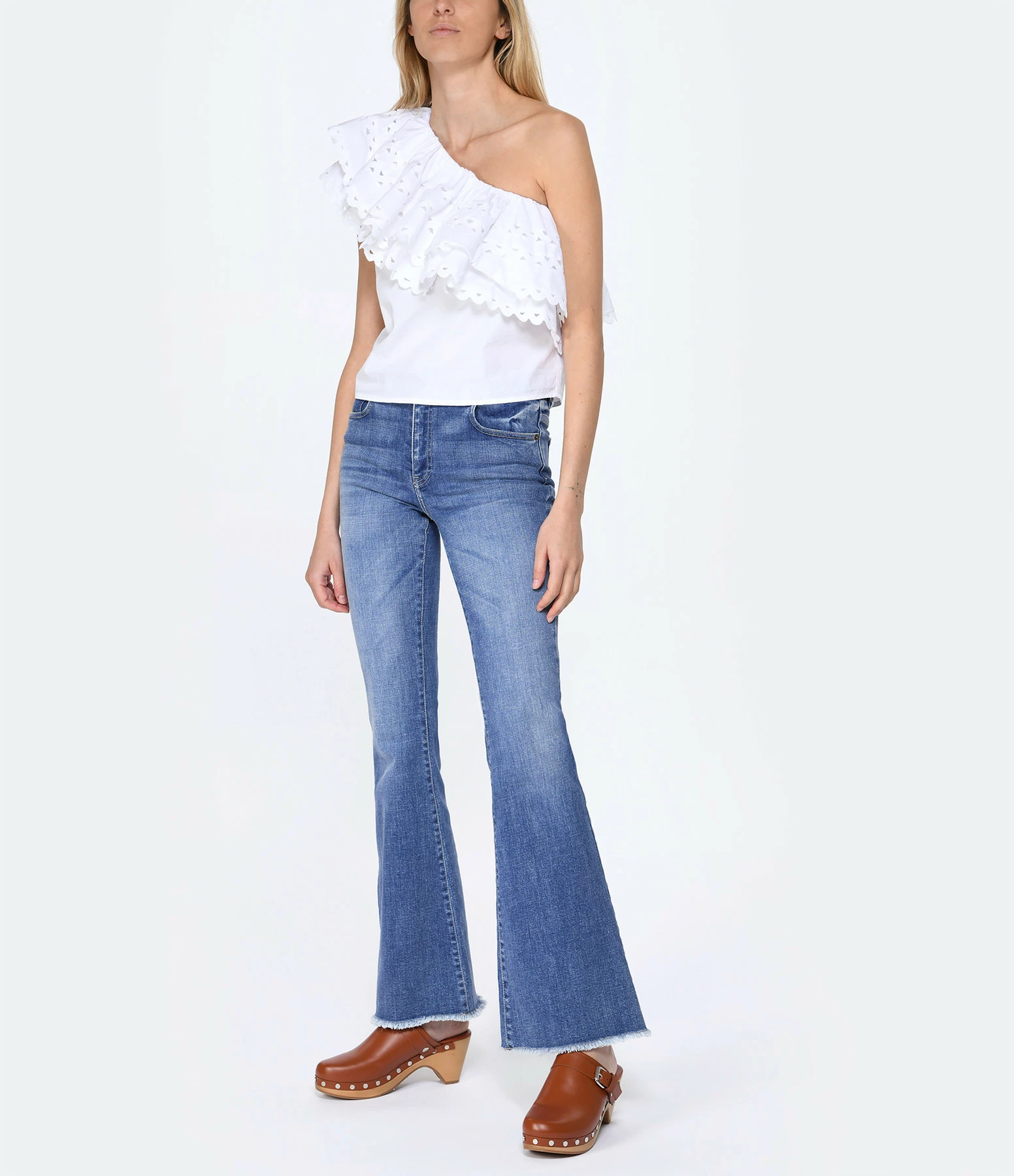 ANTIK BATIK Top Roda Blanc – Image 3