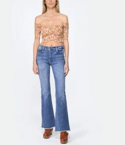 ANTIK BATIK Top Blossom Rouille -Boutique de vente ZIMMERMANN antik look20230215 86