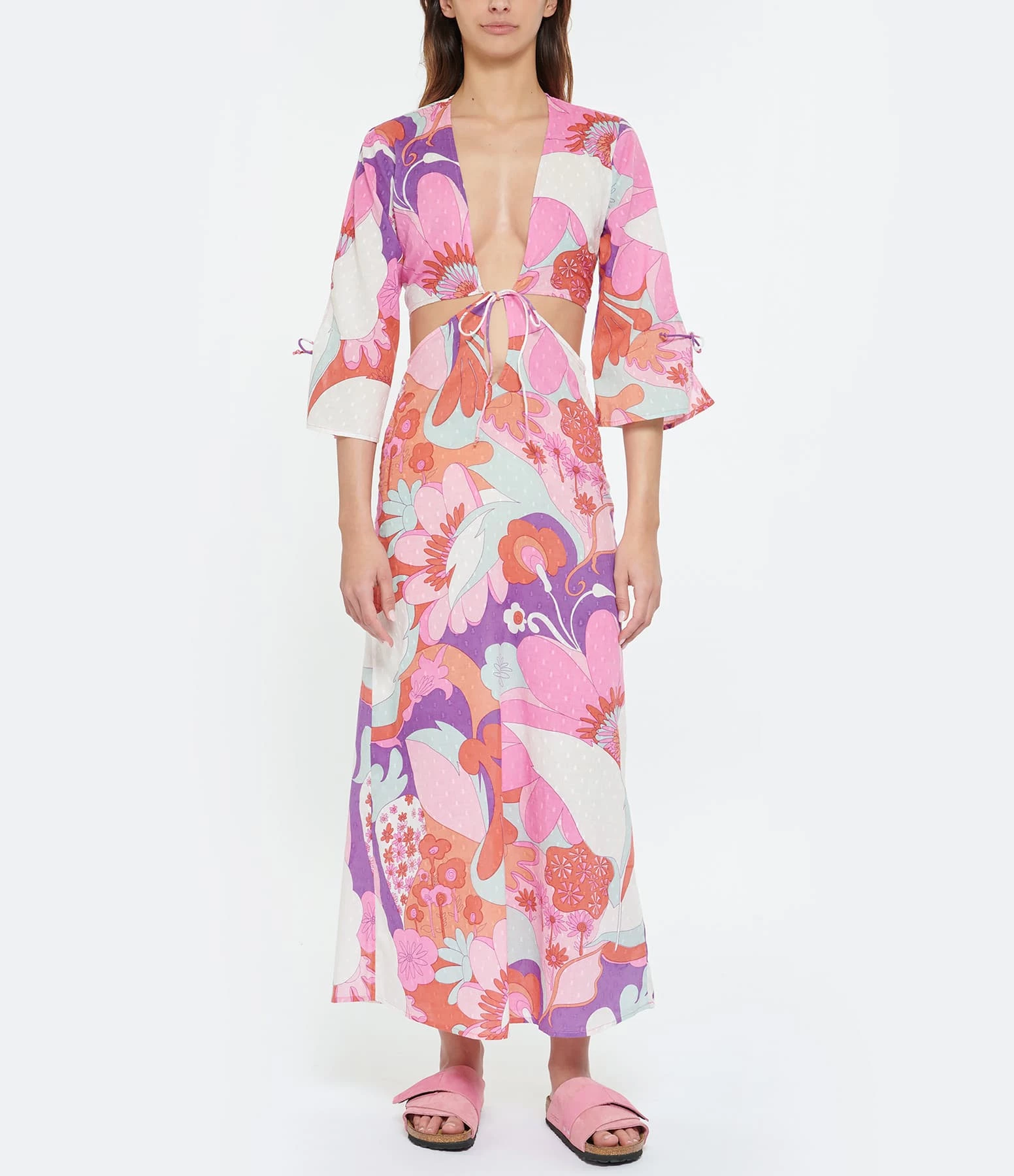 ANTIK BATIK Robe Bahia Rose – Image 3