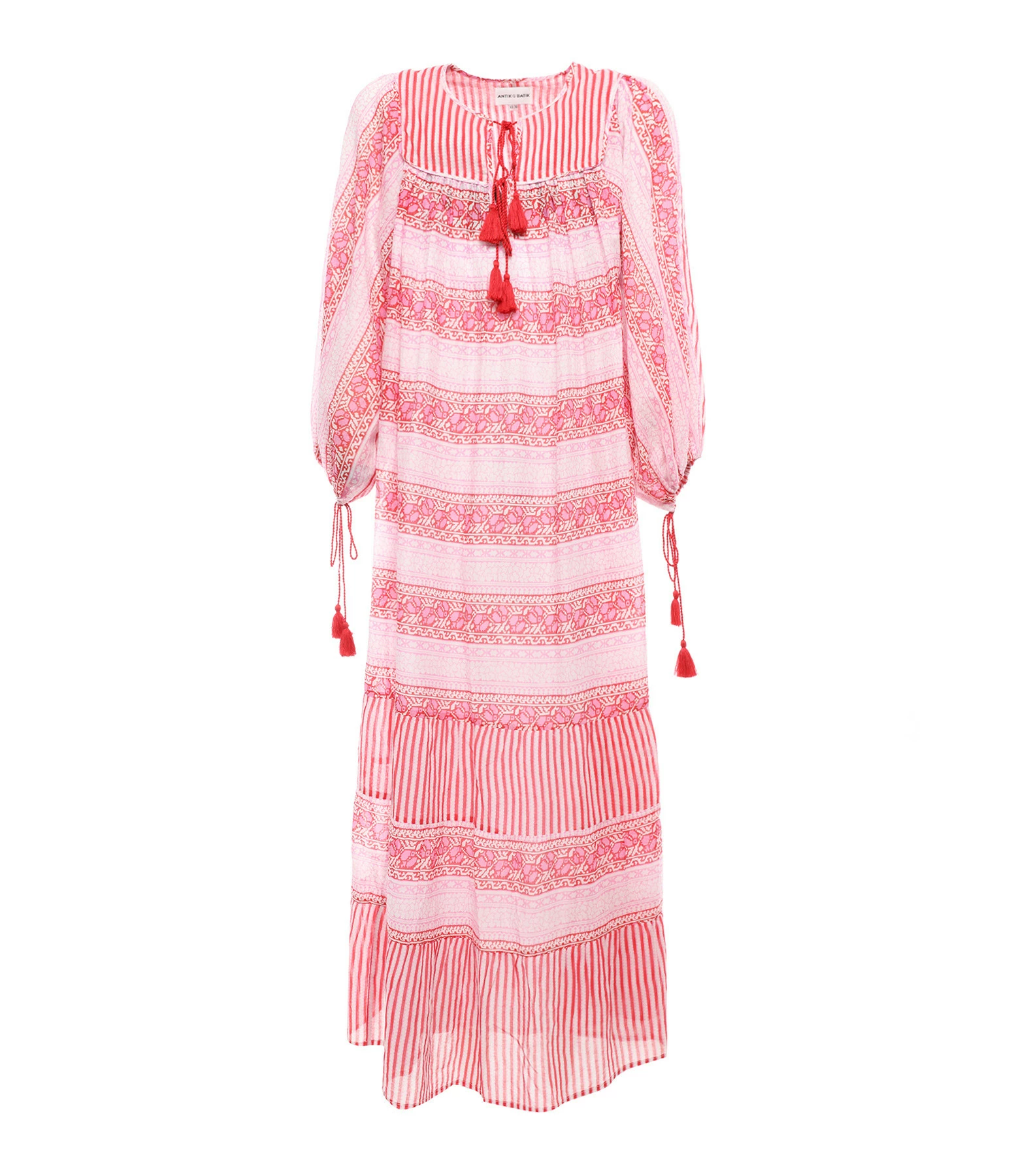 ANTIK BATIK Robe Longue Amelie Rose