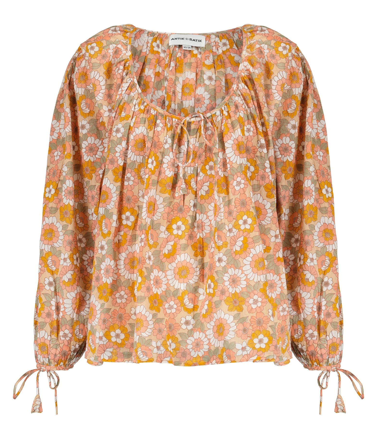 ANTIK BATIK Blouse Blossom Rouille