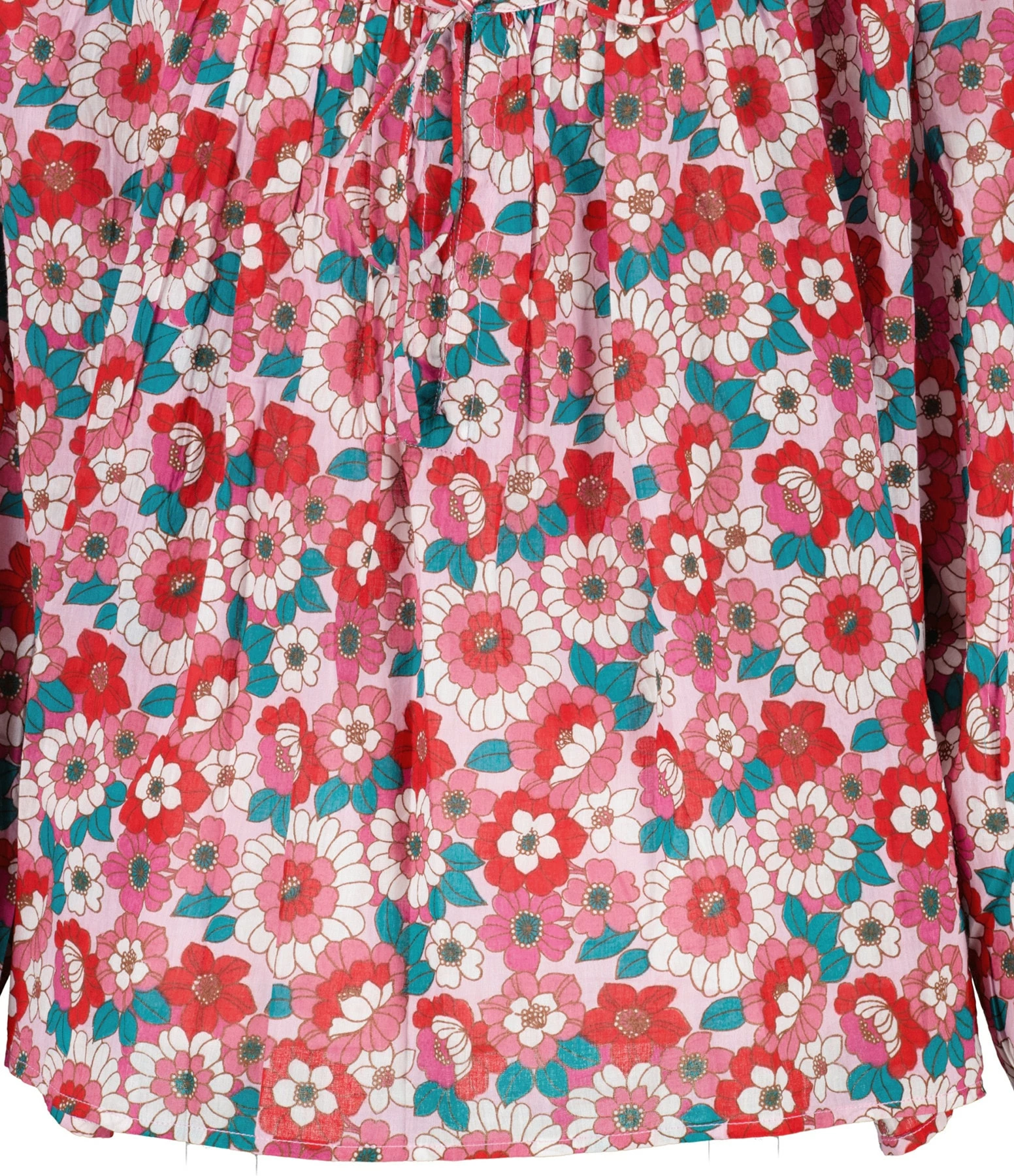 ANTIK BATIK Blouse Blossom Rouge – Image 2