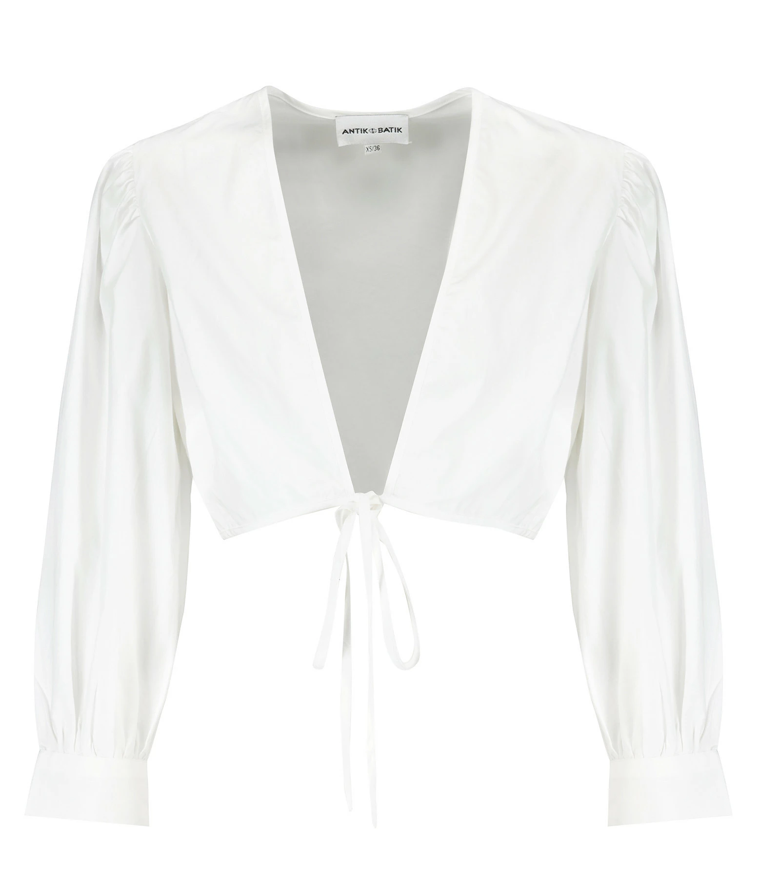 ANTIK BATIK Top Court Karo Blanc 3 ANTIK BATIK Top Court Karo Blanc