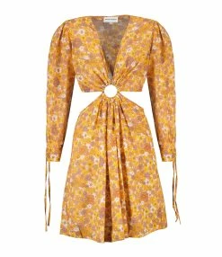 ANTIK BATIK Robe Courte Marty Orange