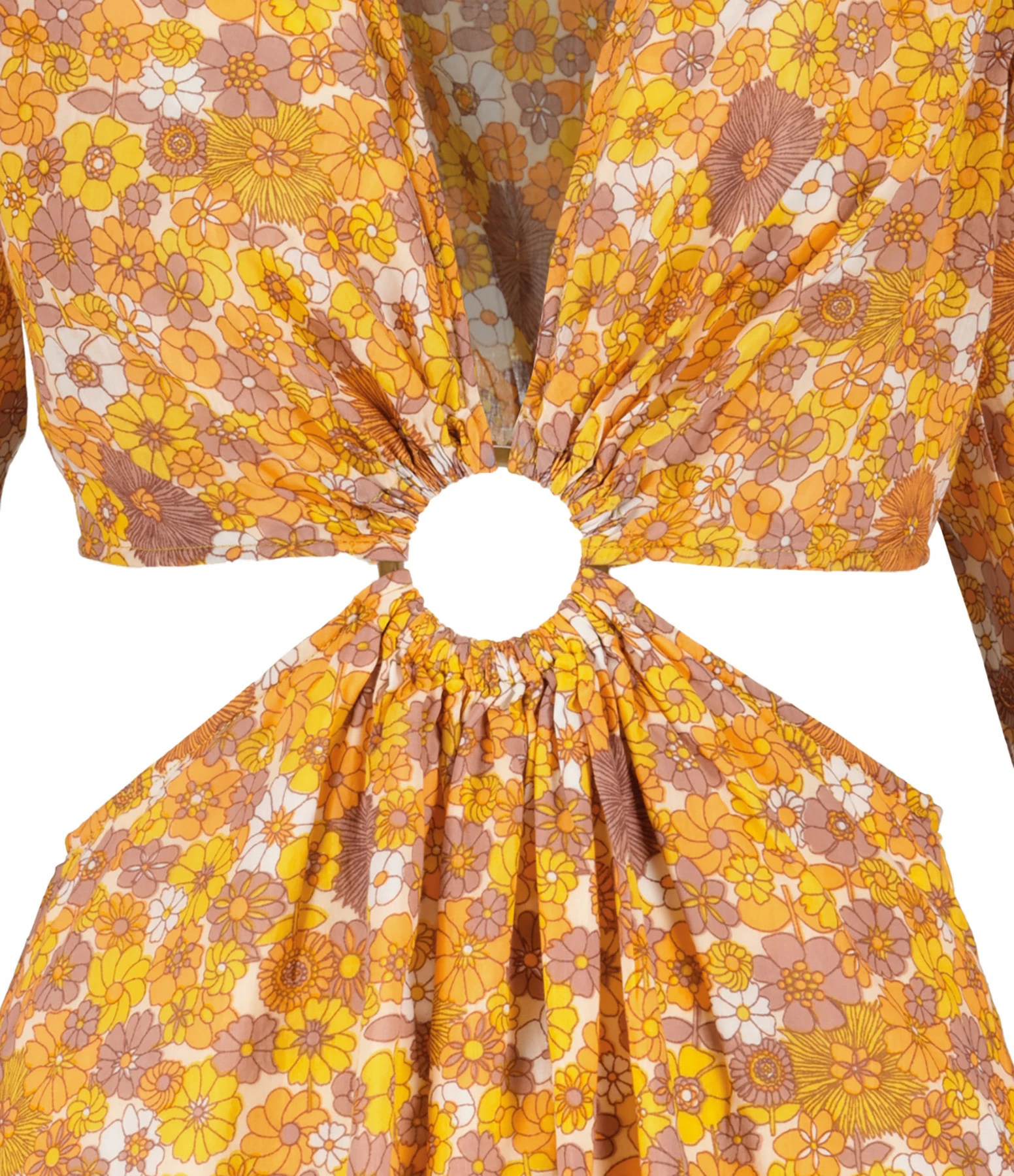 ANTIK BATIK Robe Courte Marty Orange – Image 2