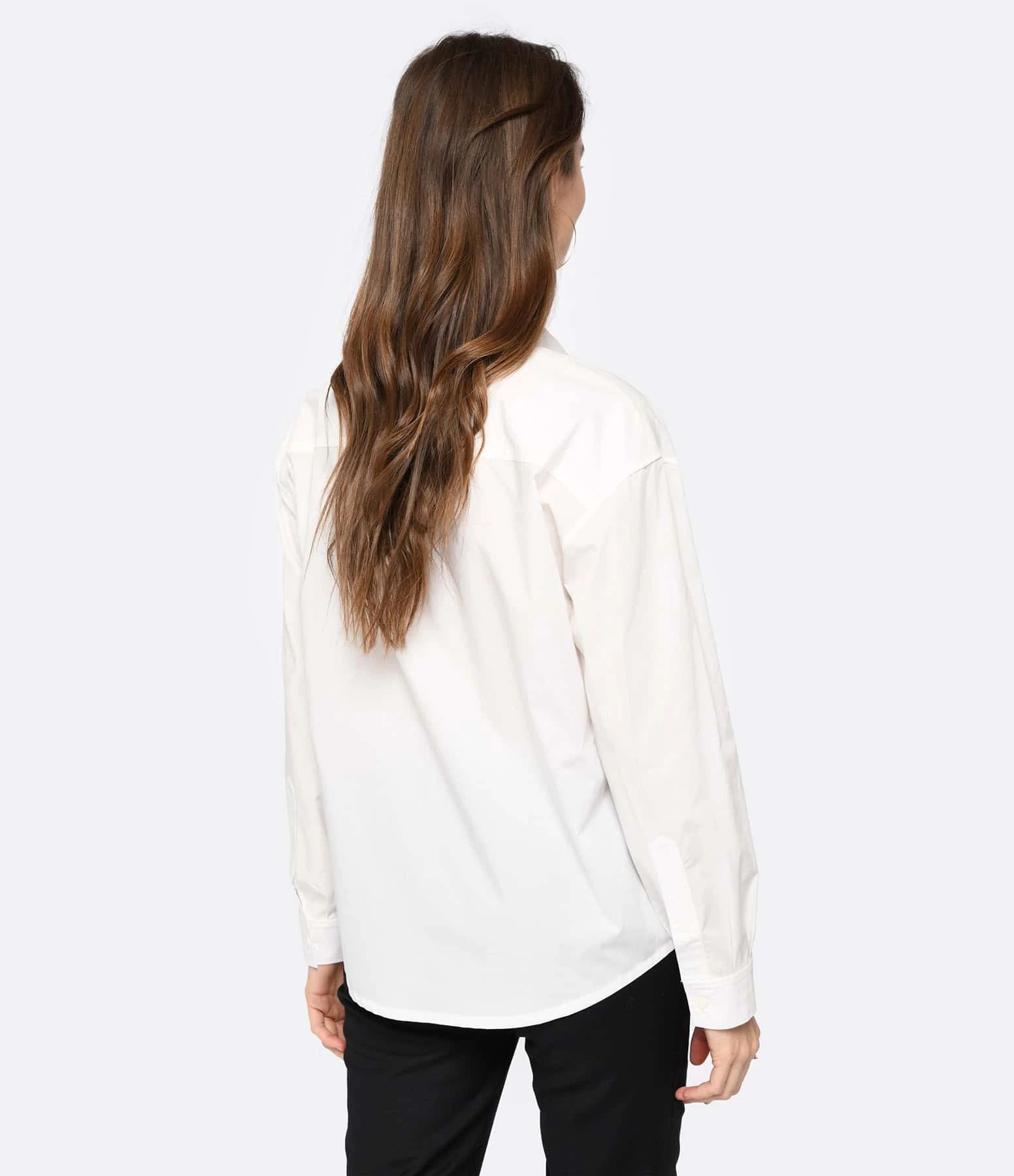 A.P.C. Chemise Boyfriend Coton Blanc – Image 4