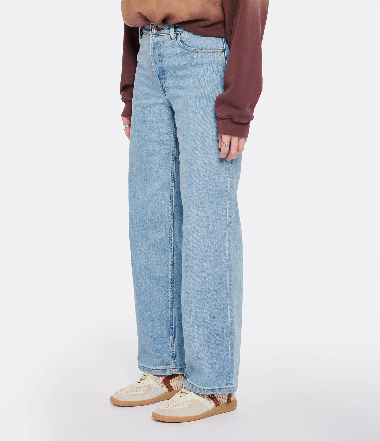 A.P.C. Jean Elisabeth Coton Indigo Délavé 6 A.P.C. Jean Elisabeth Coton Indigo Délavé – Image 4