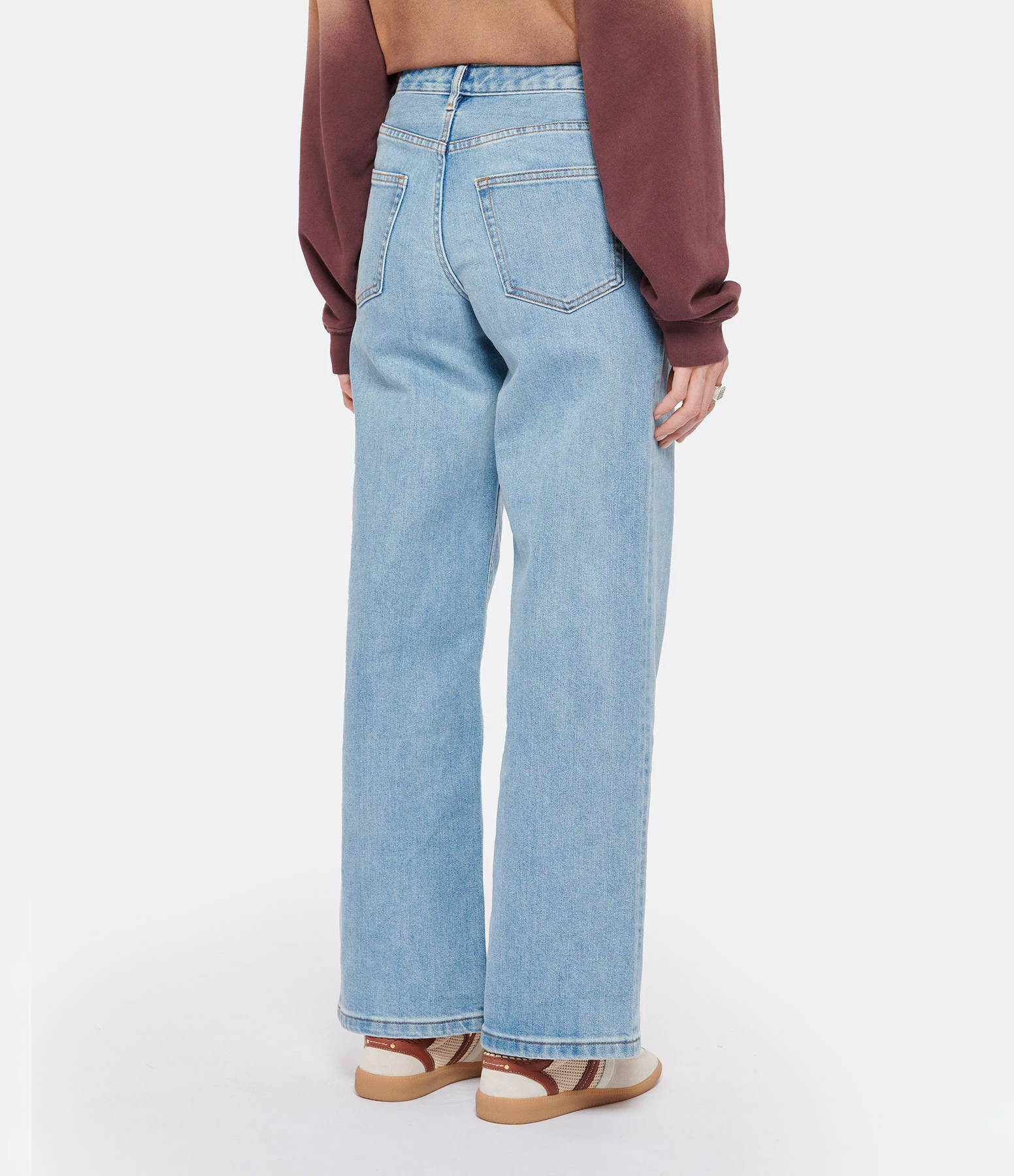 A.P.C. Jean Elisabeth Coton Indigo Délavé 7 A.P.C. Jean Elisabeth Coton Indigo Délavé – Image 5