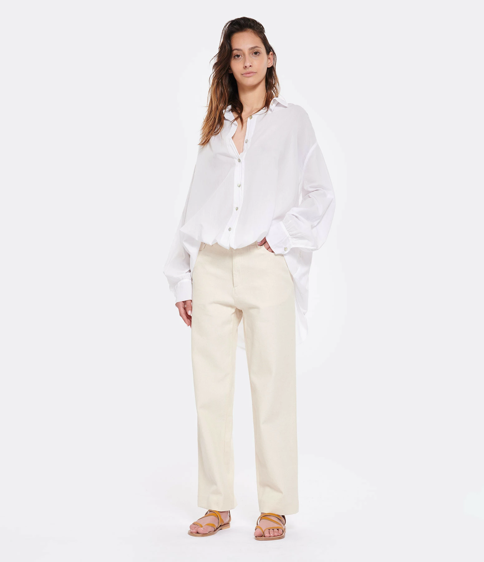 A.P.C. Jean New Sailor Denim Écru – Image 3