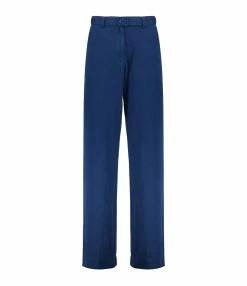 A.P.C. Pantalon Fin Cléo Coton Bleu Indigo Délavé