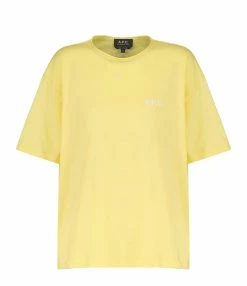 A.P.C. Tee-shirt Karol Coton Jaune