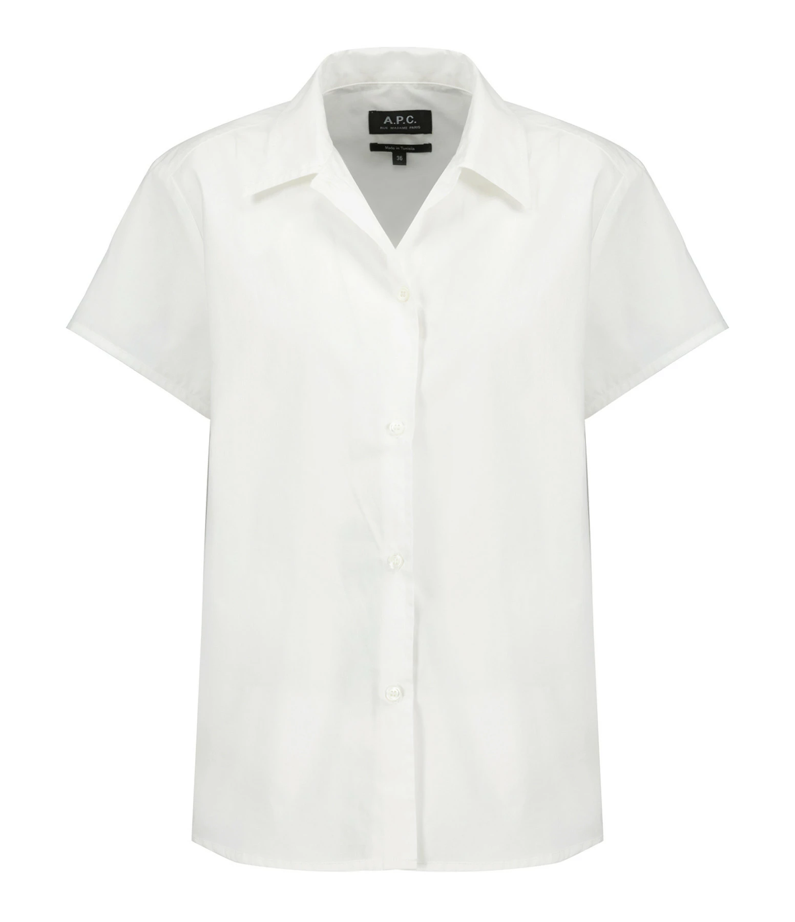 A.P.C. Chemise Marina Coton Blanc