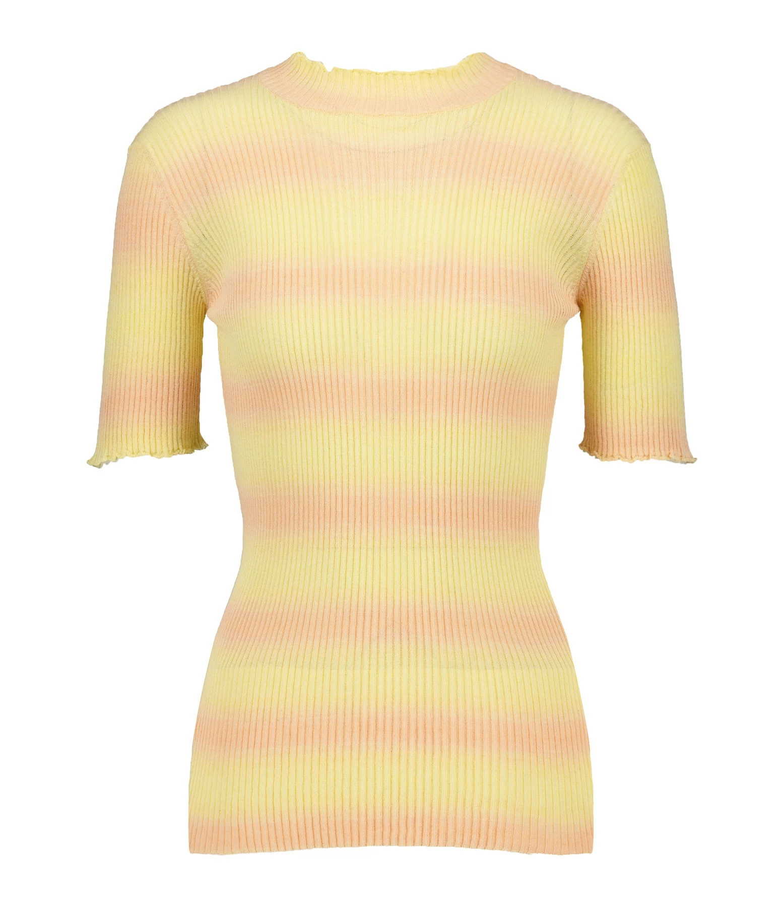 A.P.C. Top Victoire Coton Jaune Clair