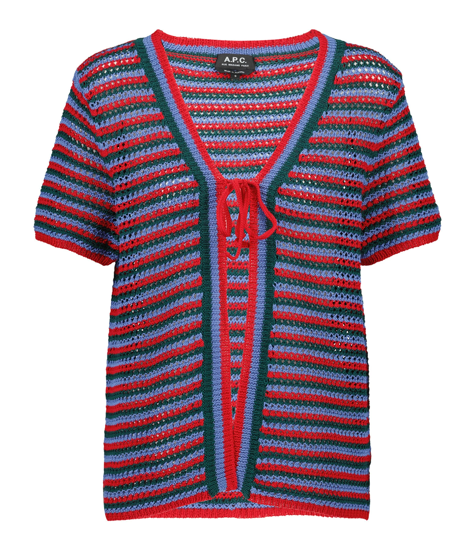 A.P.C. Cardigan Maggie Coton Multicolore