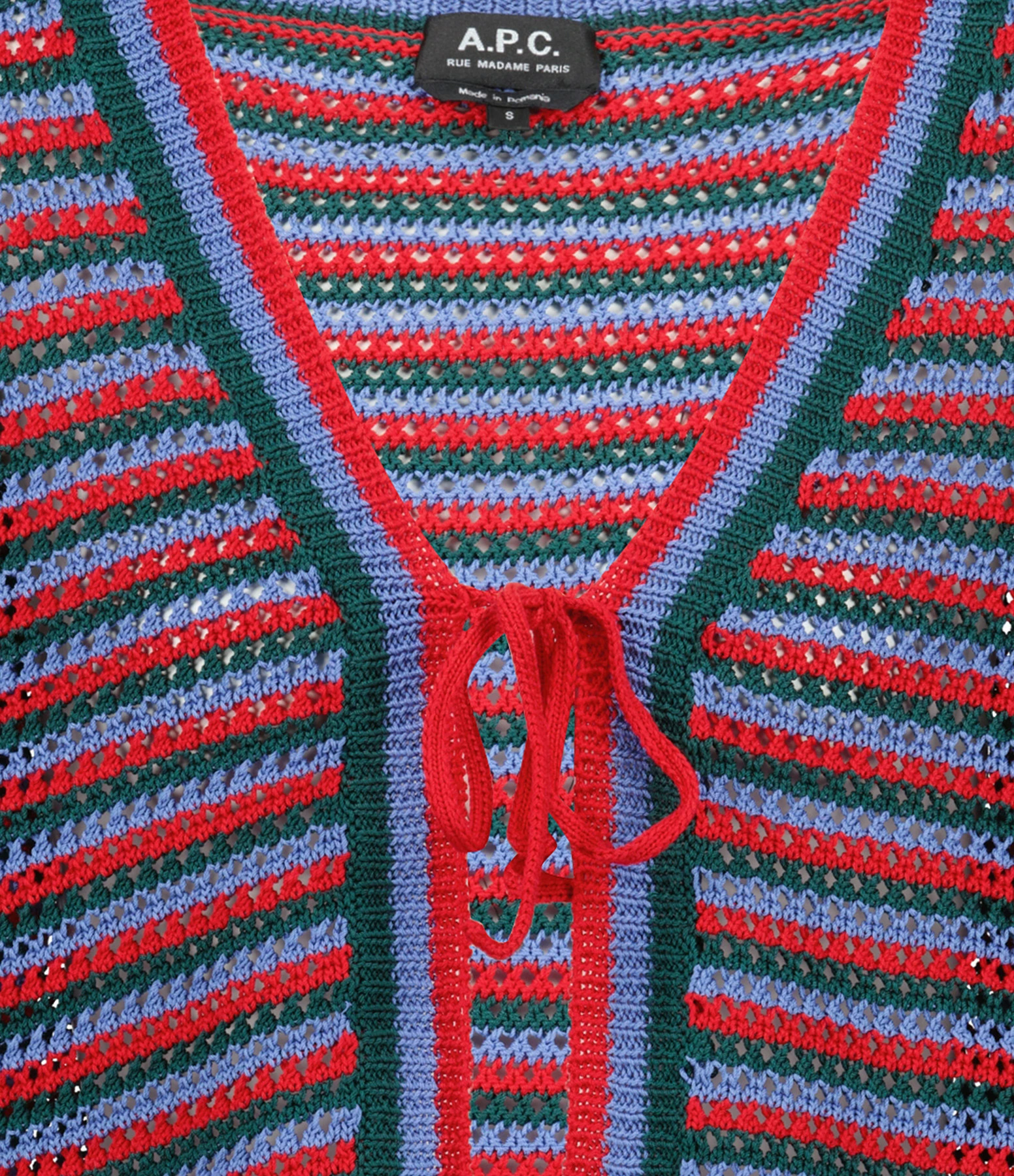 A.P.C. Cardigan Maggie Coton Multicolore – Image 2