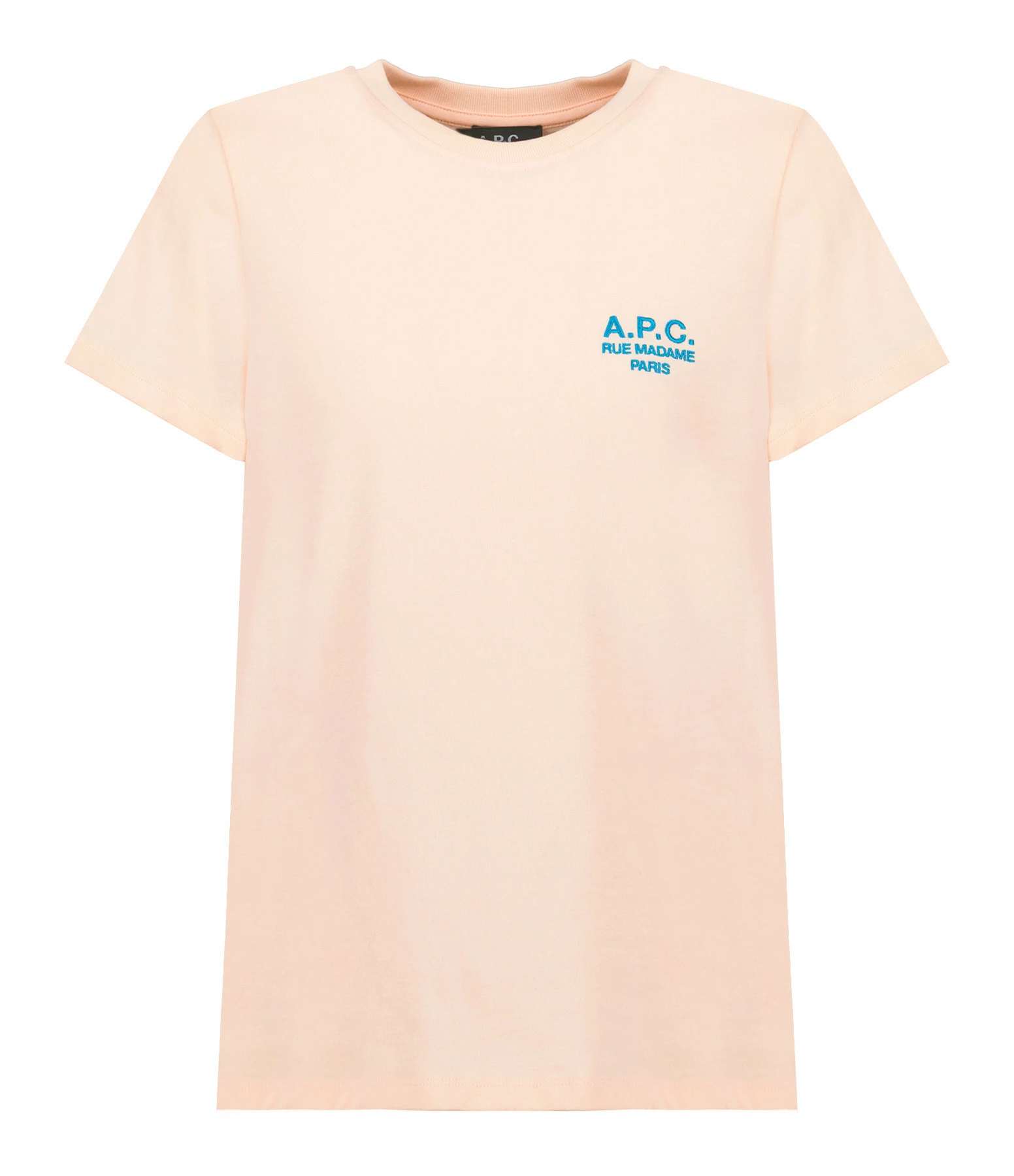 A.P.C. Tee-Shirt New Denise Coton Rose Pâle