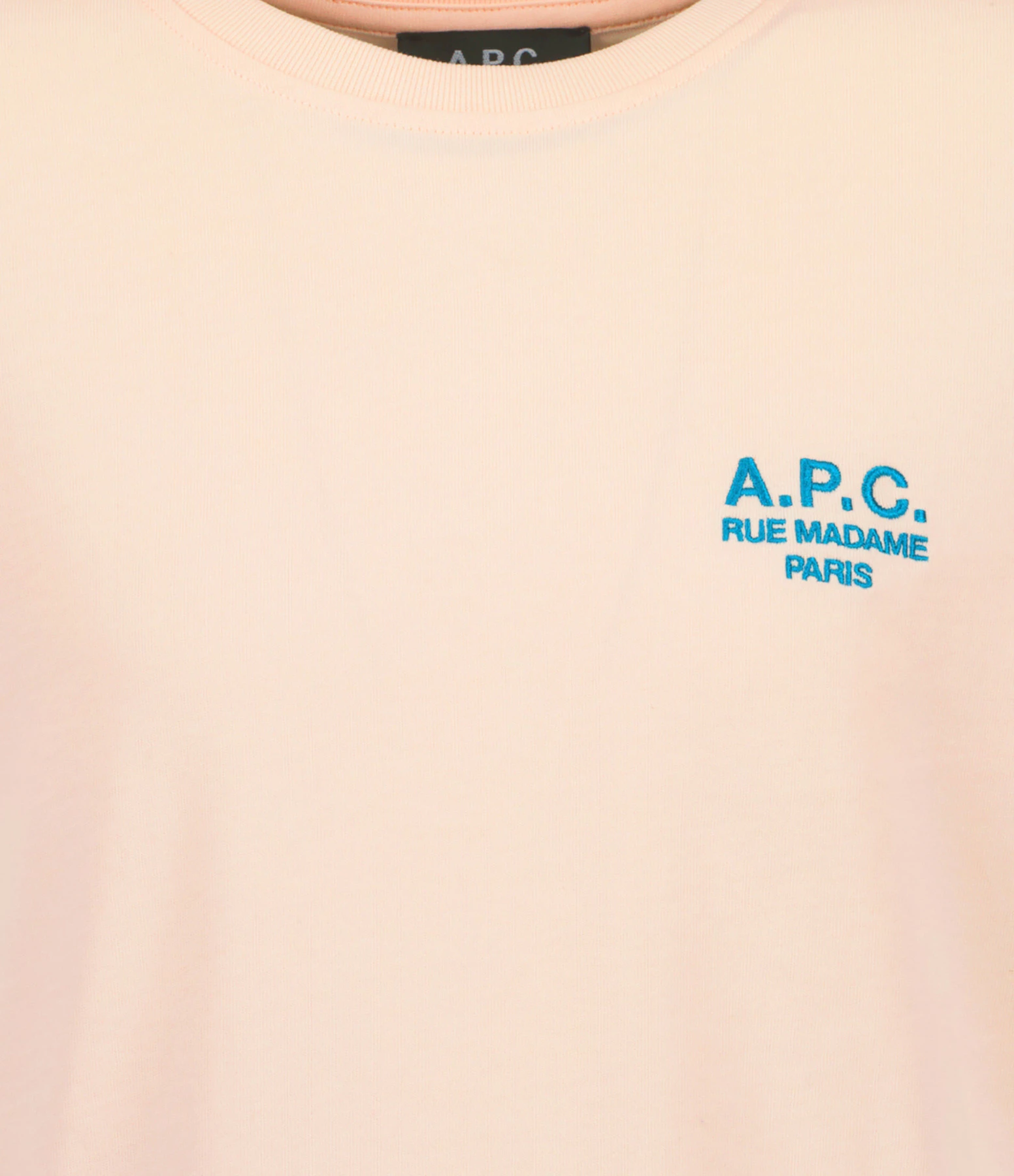 A.P.C. Tee-Shirt New Denise Coton Rose Pâle – Image 2