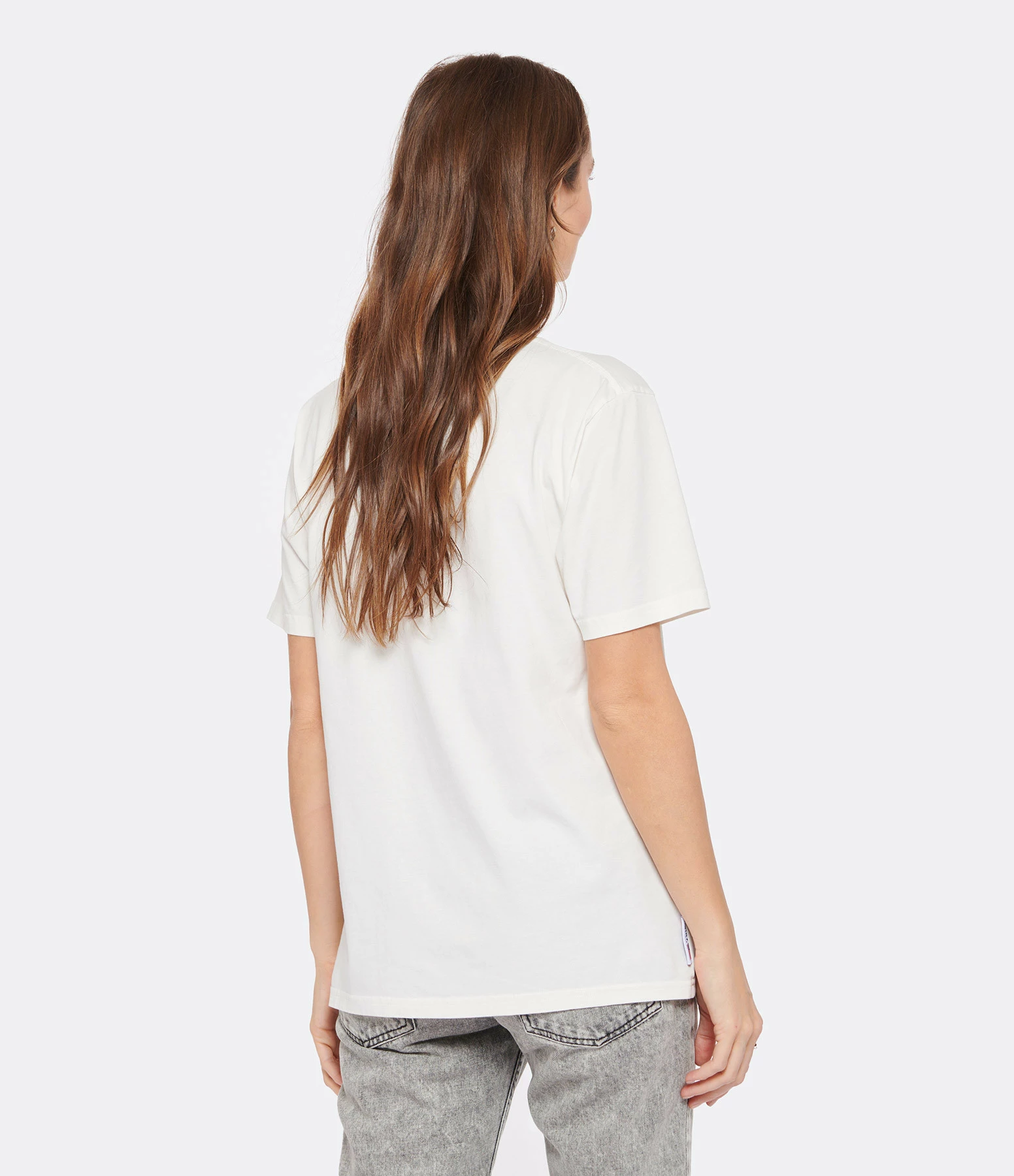 AUTRY Tee-shirt Iconic Action Coton Blanc – Image 5