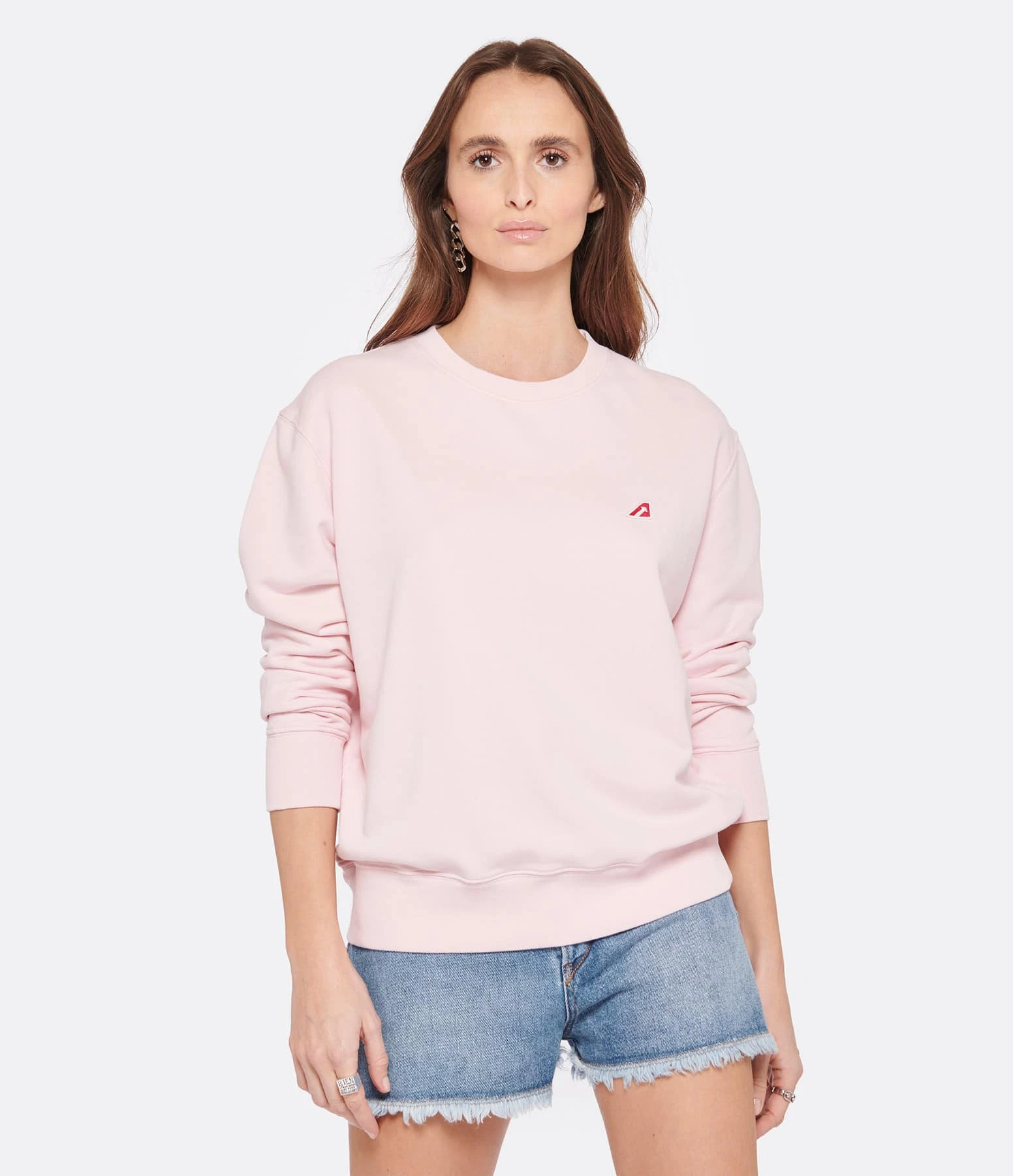 AUTRY Sweatshirt Tennis Academy Coton Rose – Image 3