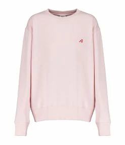 AUTRY Sweatshirt Tennis Academy Coton Rose