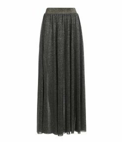 BELIZA Jupe Gipsy Lurex Noir