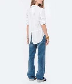 Bella Dahl Chemise Split Back Button Down Blanc 11 Bella Dahl Chemise Split Back Button Down Blanc -Boutique de vente ZIMMERMANN bella look20210407 214