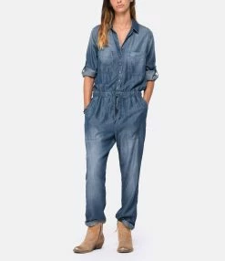 Bella Dahl Combinaison Utility Dark Ombre Wash 8 Bella Dahl Combinaison Utility Dark Ombre Wash -Boutique de vente ZIMMERMANN bella look20220929 757 1
