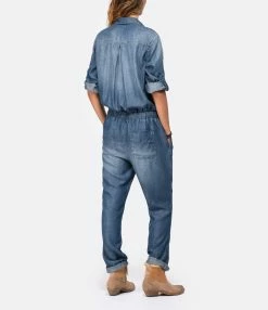 Bella Dahl Combinaison Utility Dark Ombre Wash 9 Bella Dahl Combinaison Utility Dark Ombre Wash -Boutique de vente ZIMMERMANN bella look20220929 758 1