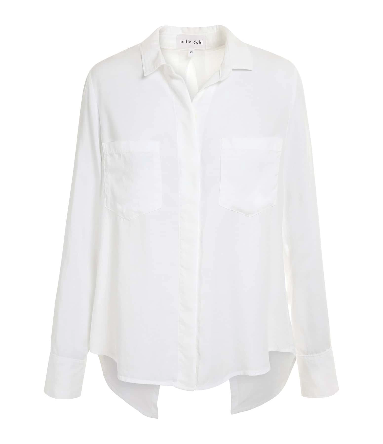 Bella Dahl Chemise Split Back Button Down Blanc 3 Bella Dahl Chemise Split Back Button Down Blanc