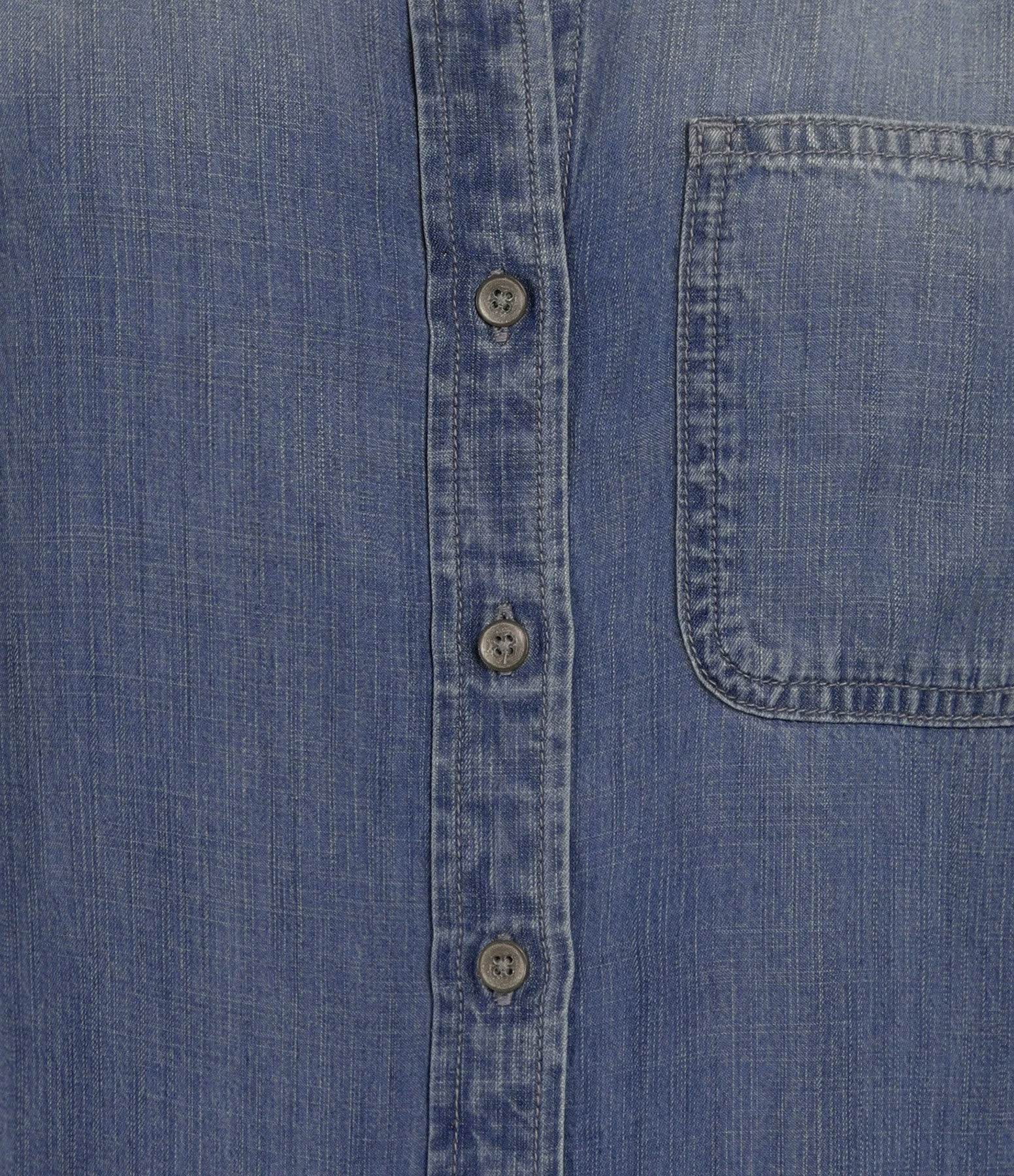 Bella Dahl Chemise Tail Button Down Dark Ombre Wash – Image 2