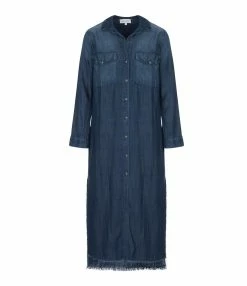 Bella Dahl Robe Chemise Maxi Dark Ombre Wash