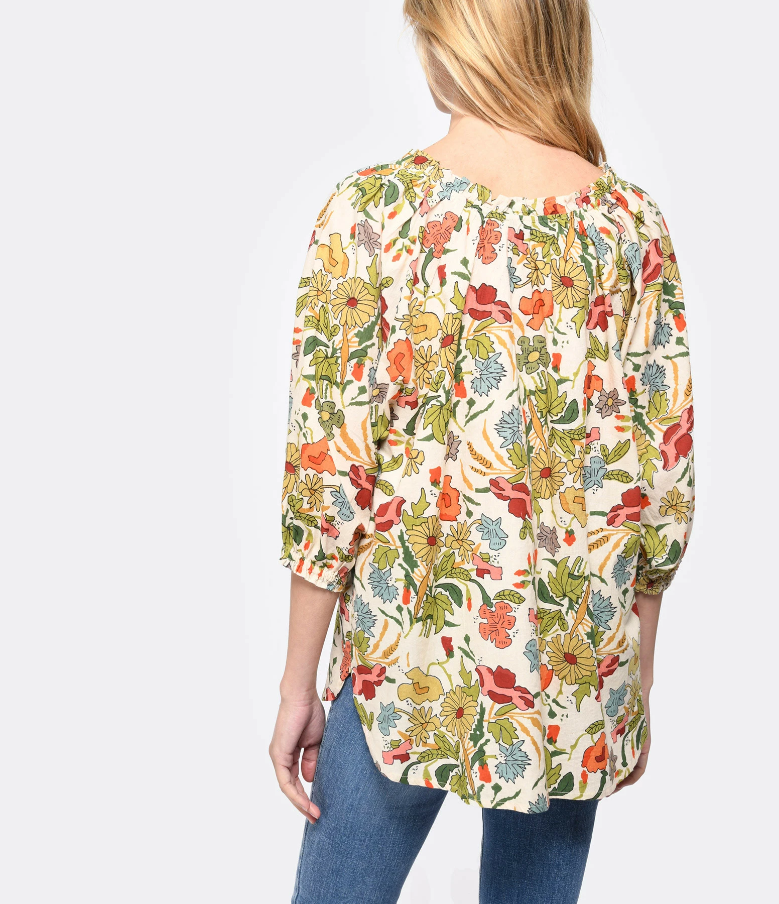 CHARLIE JOE Blouse Monize Coton Imprimé – Image 5