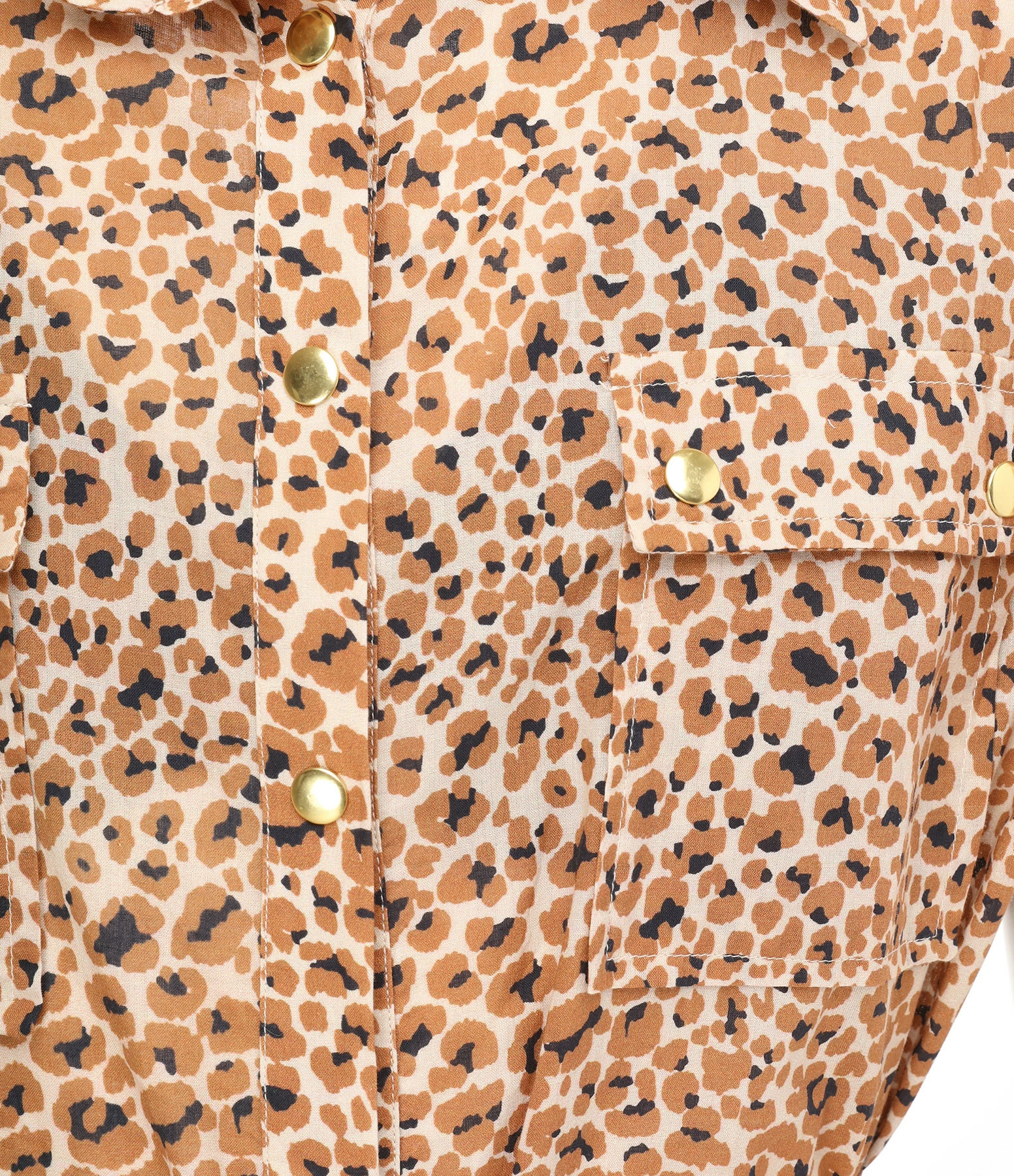 CHARLIE JOE Combinaison Lara Coton Léopard – Image 2