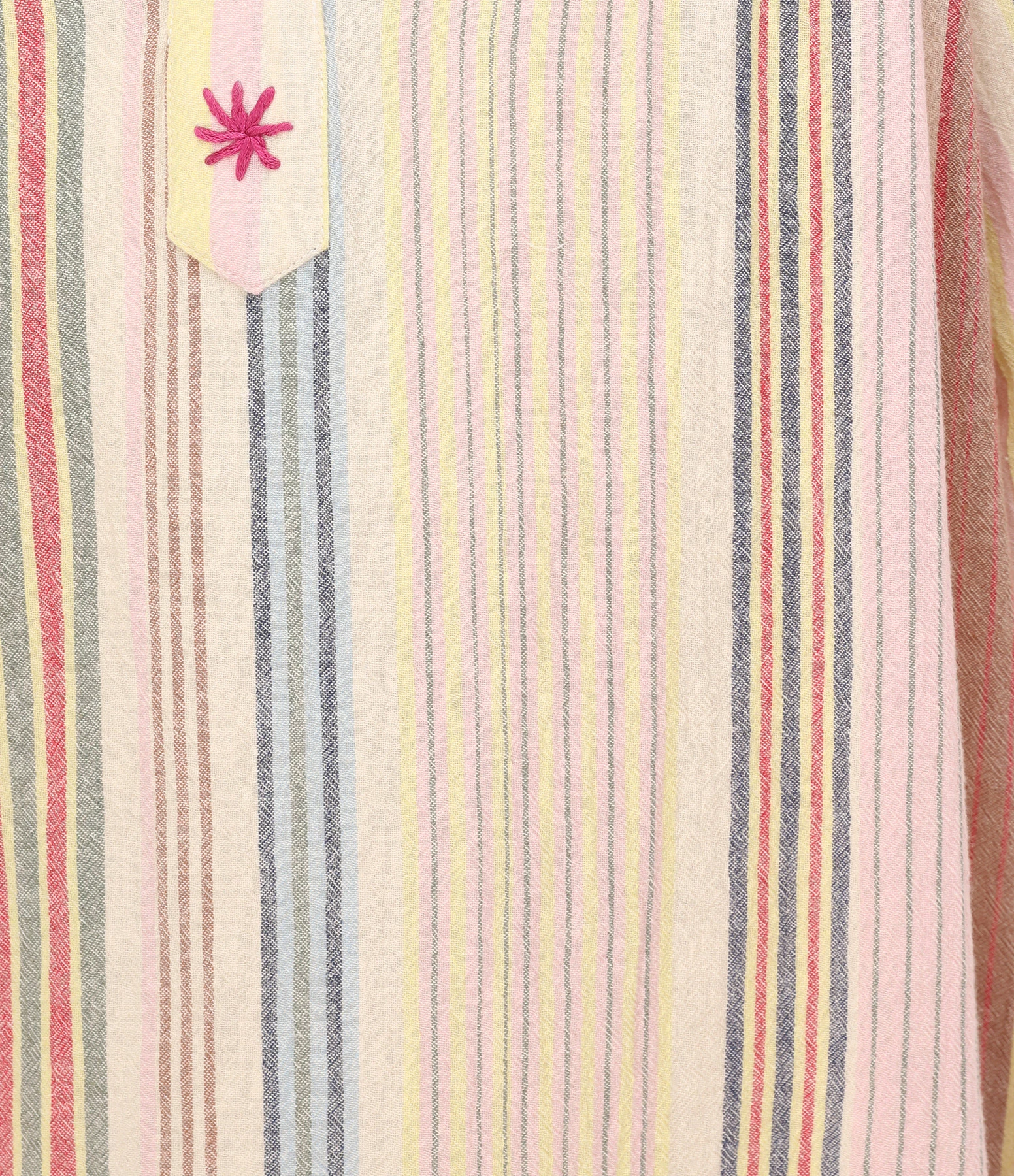 CHARLIE JOE Robe Longue Samyra Coton Rayures – Image 2