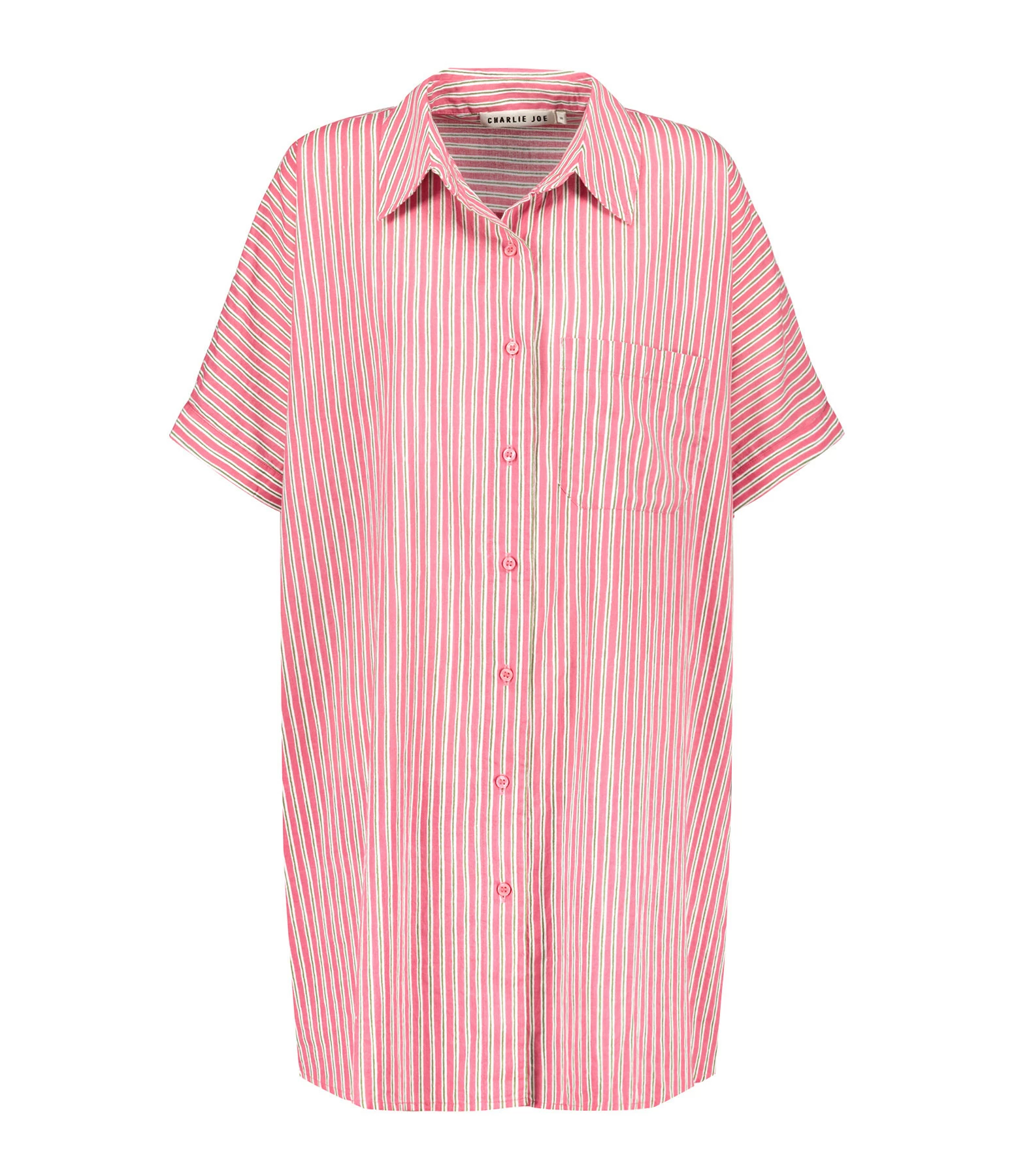 CHARLIE JOE Chemise Talya Coton Rayures