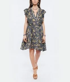 CHUFY Robe Mona Coton Imprimé Amalfi 8 CHUFY Robe Mona Coton Imprimé Amalfi -Boutique de vente ZIMMERMANN chufy look20220104 76 1