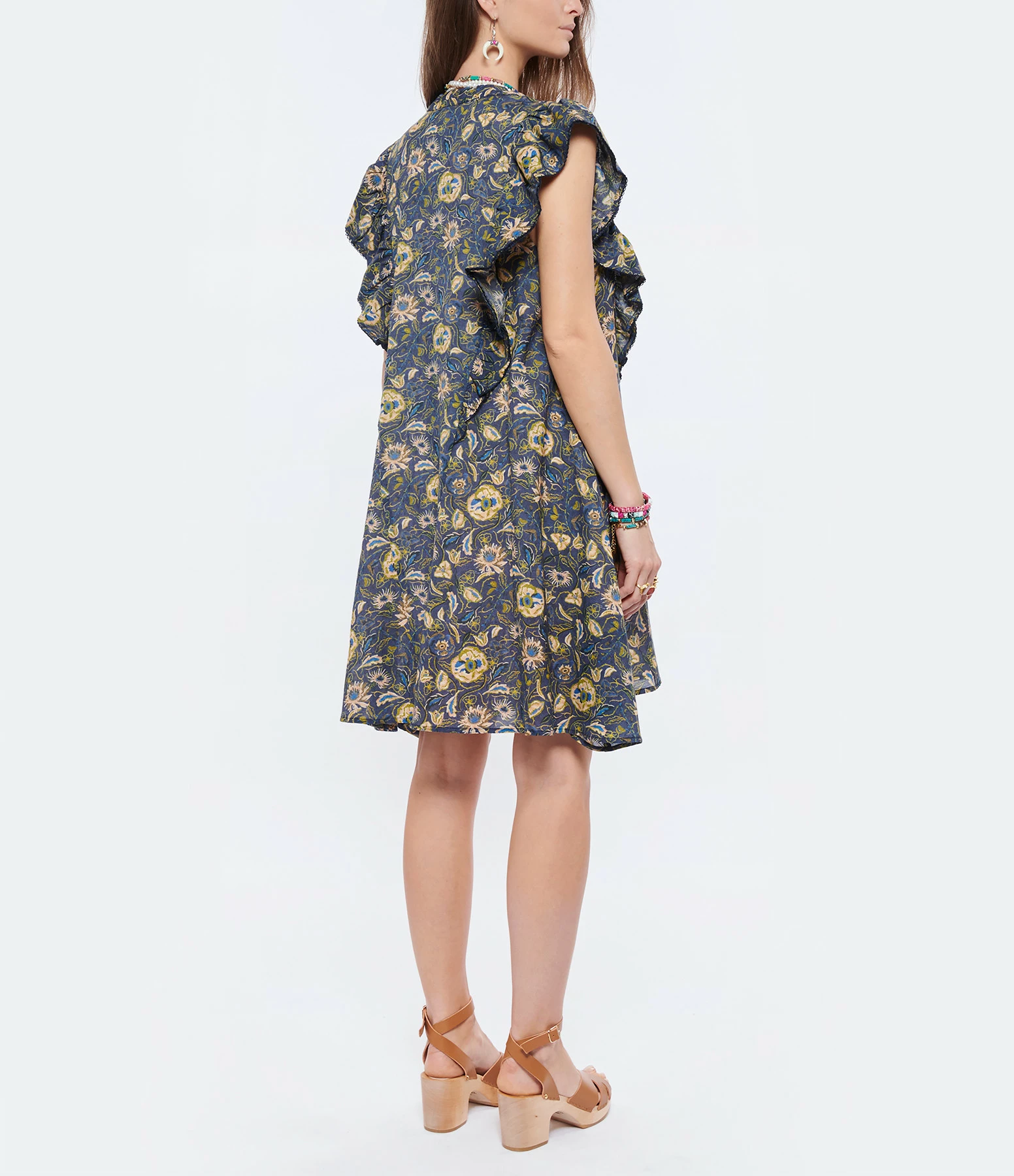CHUFY Robe Mona Coton Imprimé Amalfi 6 CHUFY Robe Mona Coton Imprimé Amalfi – Image 4