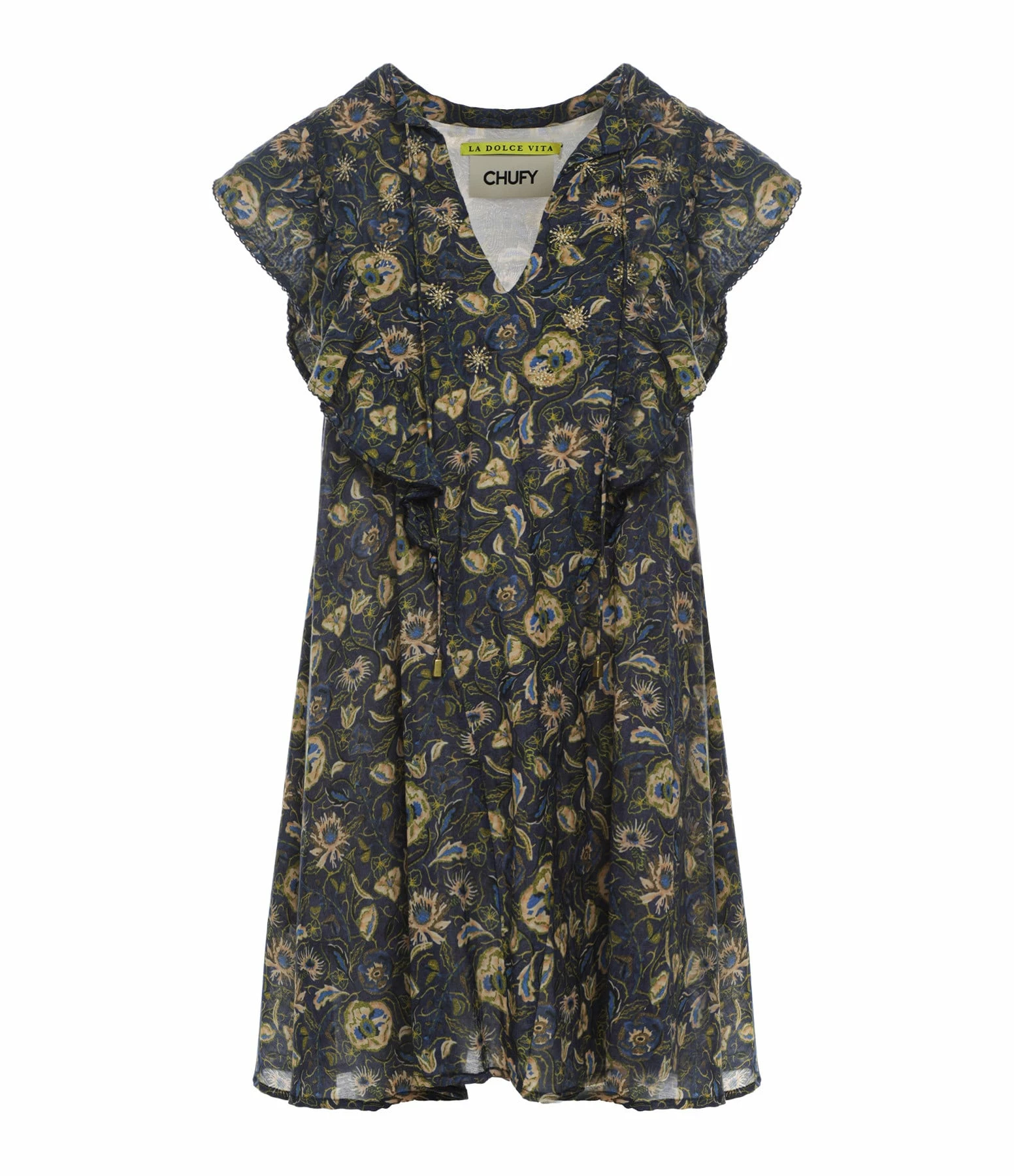 CHUFY Robe Mona Coton Imprimé Amalfi 3 CHUFY Robe Mona Coton Imprimé Amalfi